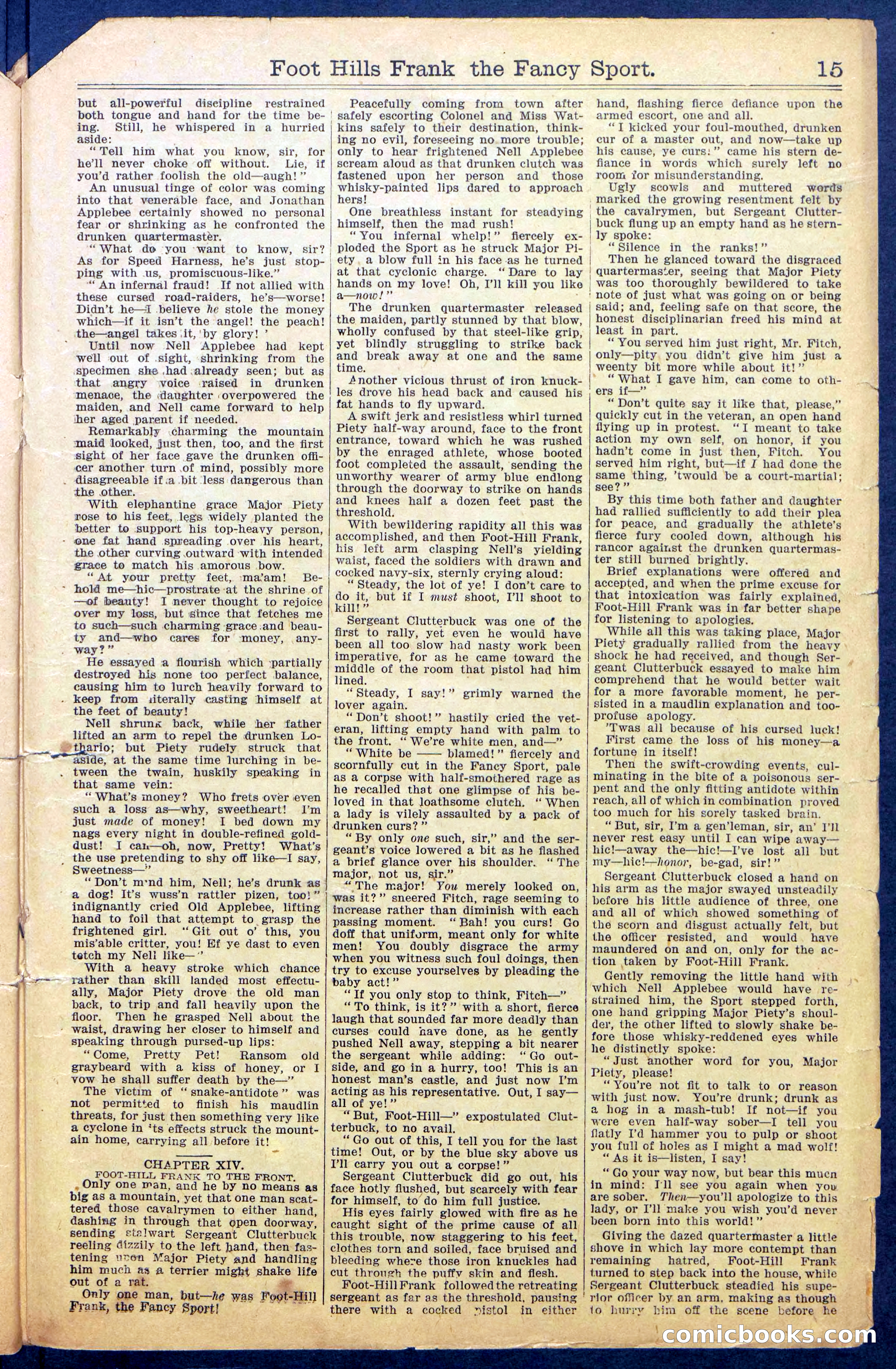 Foot-Hills Frank; or, The Rivals of the Road — page 17 of 36