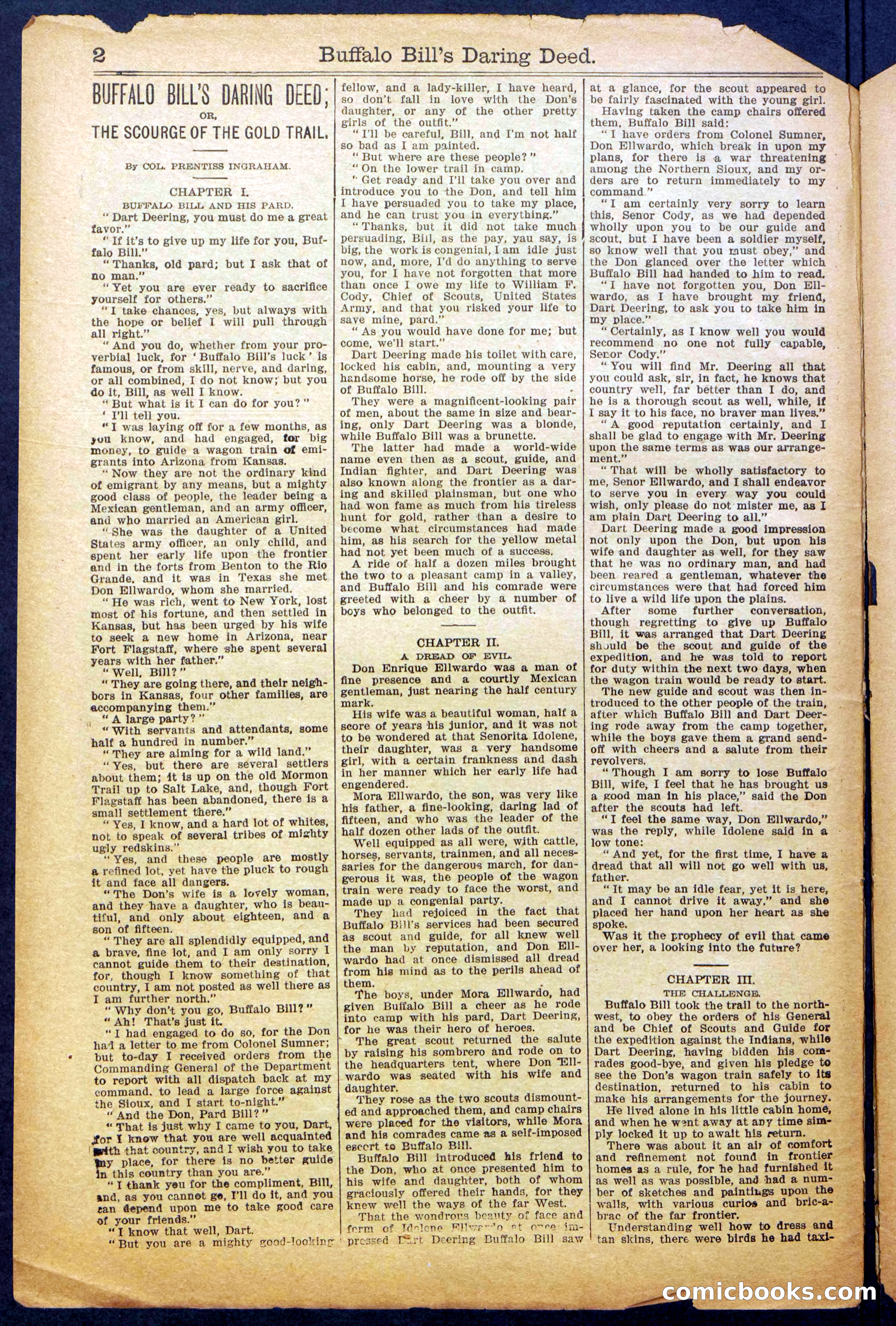 Buffalo Bill's Daring Deed; or, The Scourge of the Cold Rail — page 4 of 36