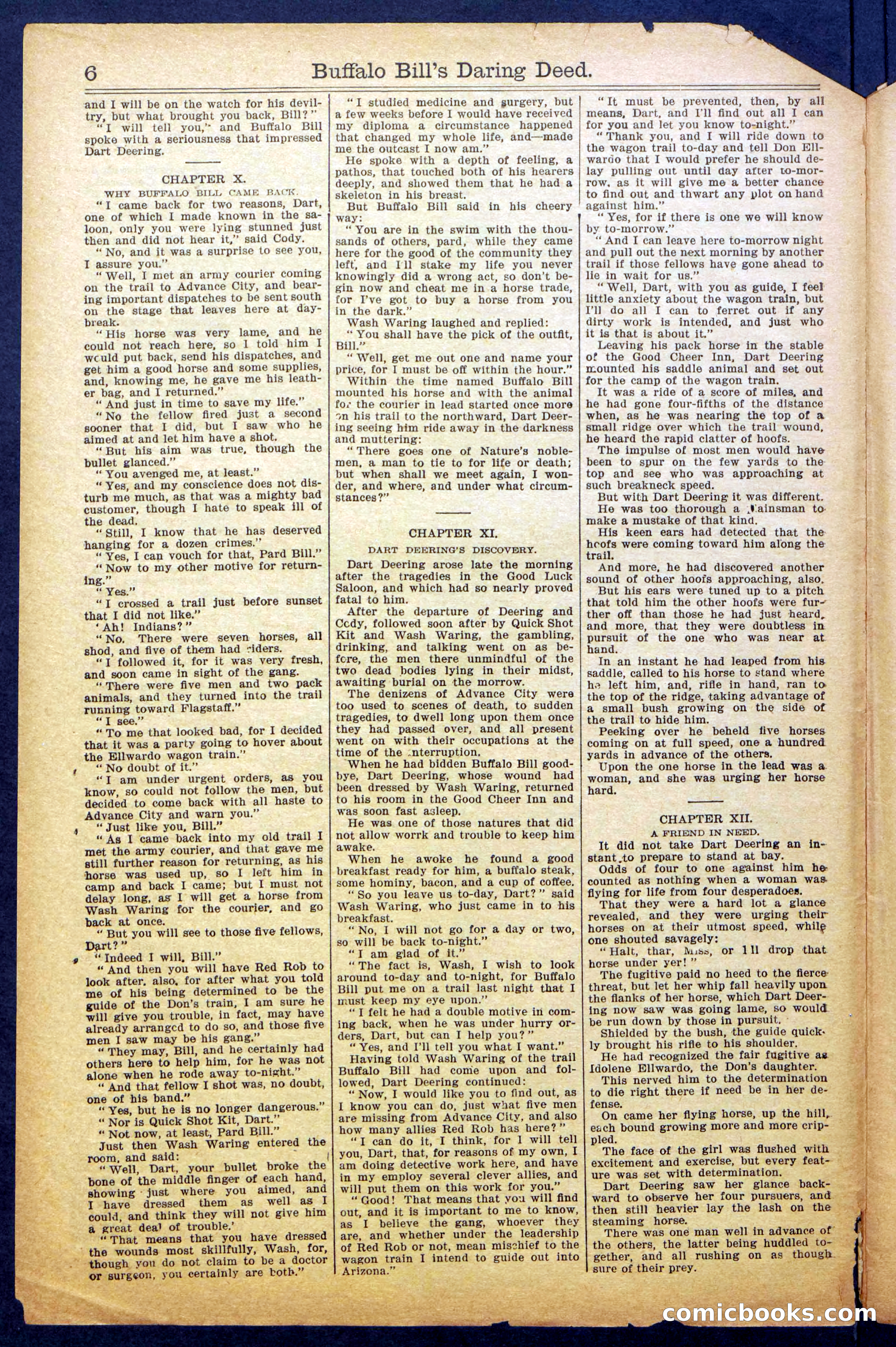 Buffalo Bill's Daring Deed; or, The Scourge of the Cold Rail — page 8 of 36