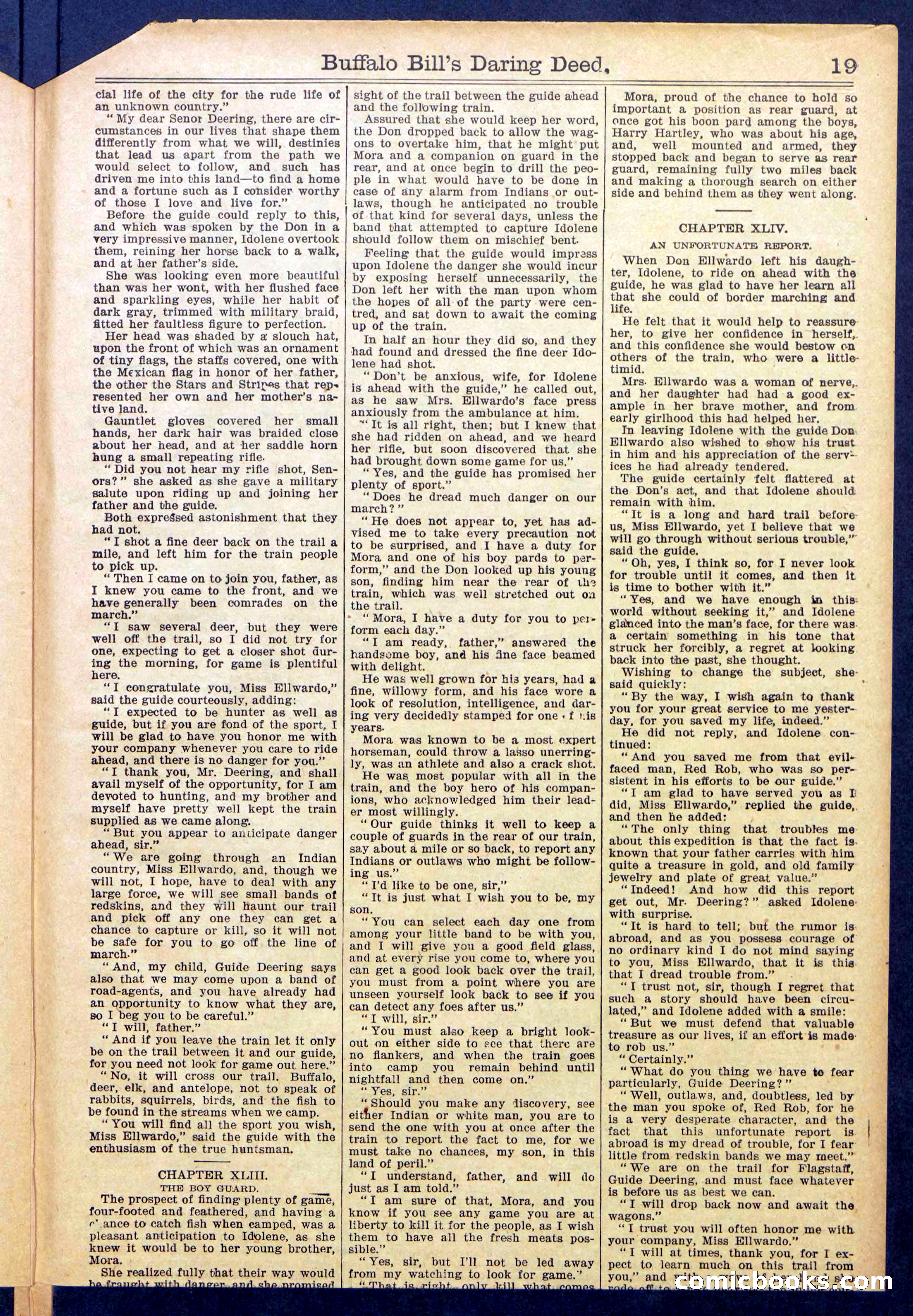 Buffalo Bill's Daring Deed; or, The Scourge of the Cold Rail — page 21 of 36