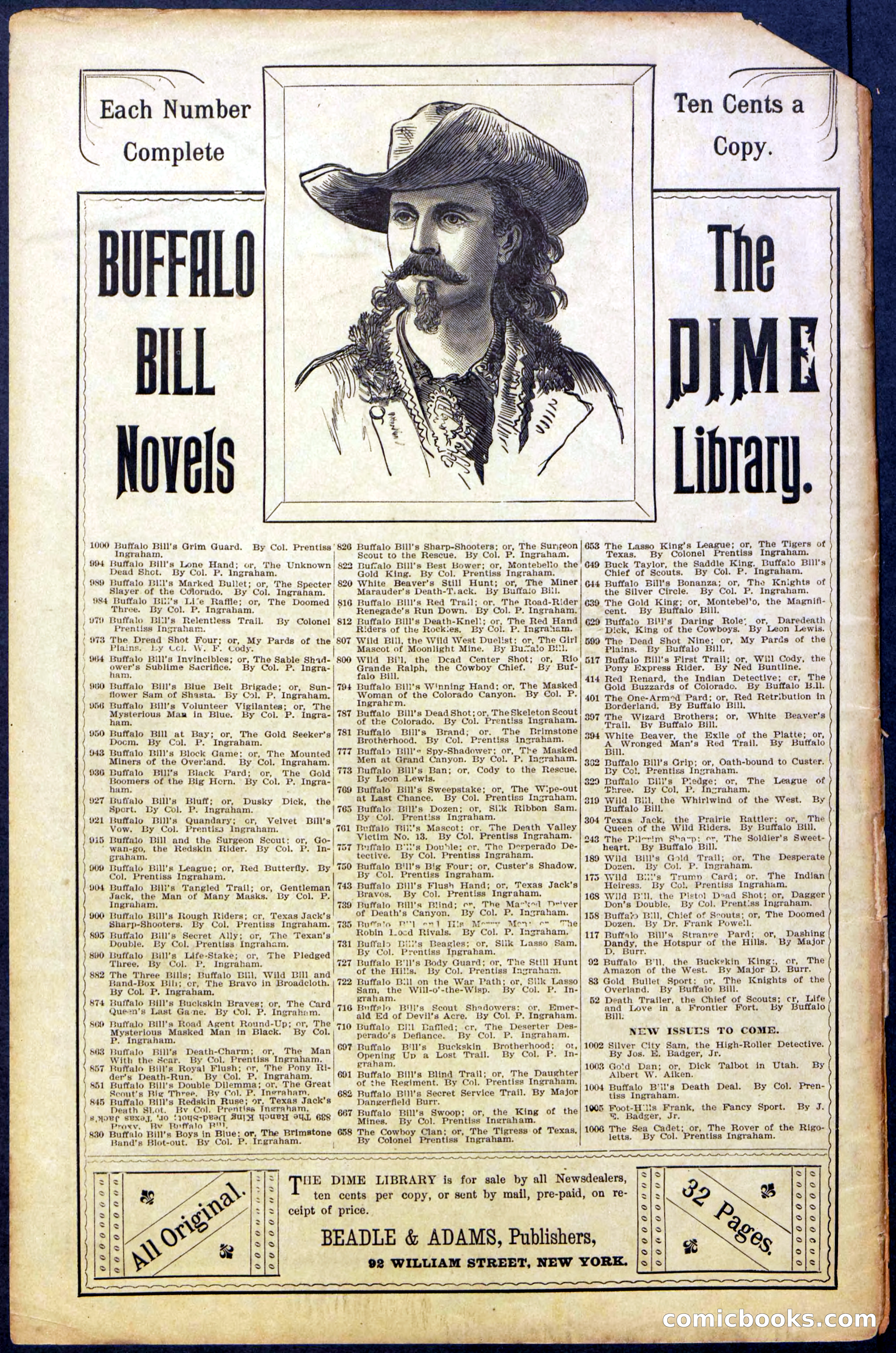 Buffalo Bill's Daring Deed; or, The Scourge of the Cold Rail — page 36 of 36