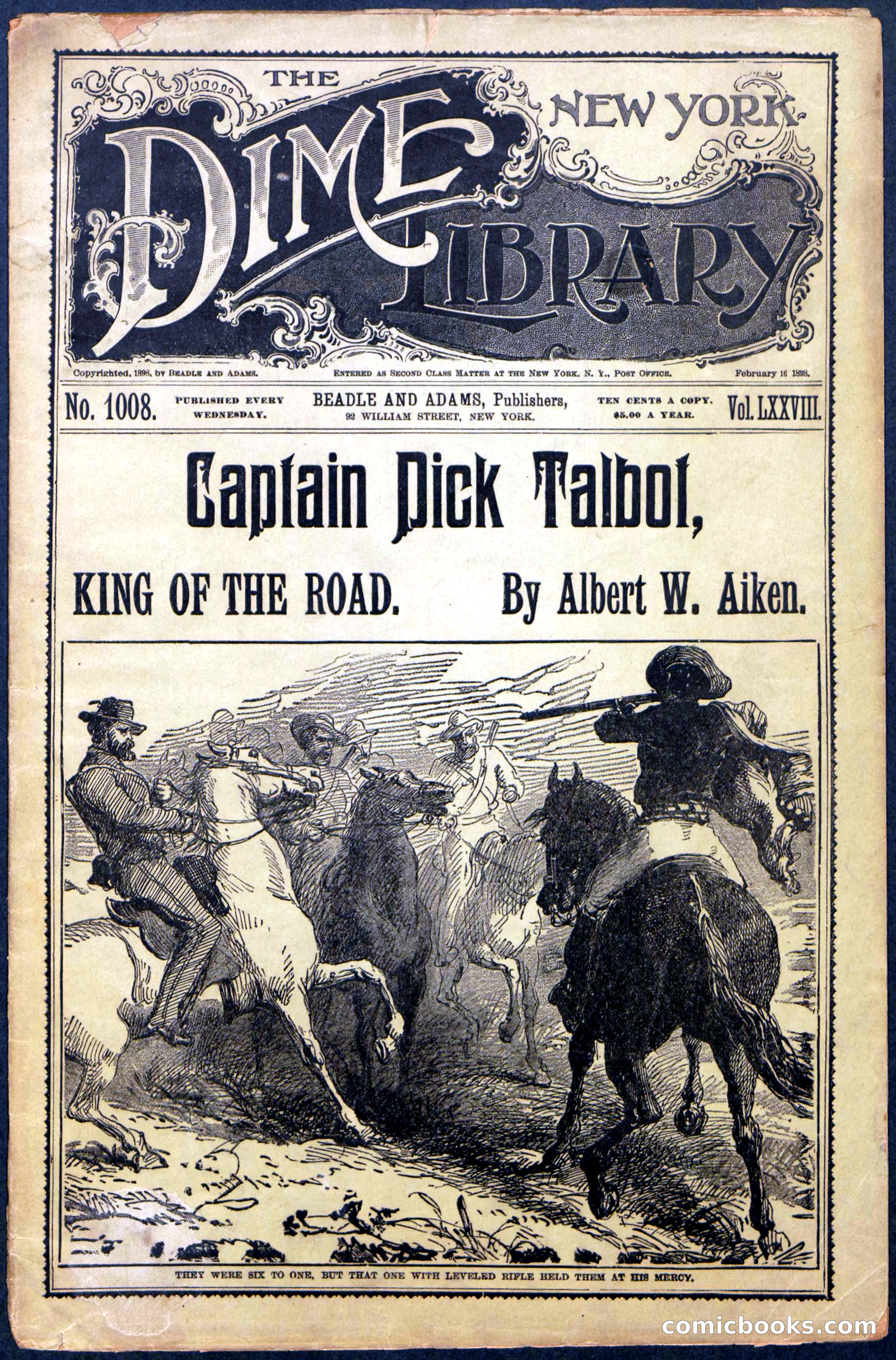 Captain Dick Talbot, King of the Road — page 1 of 36