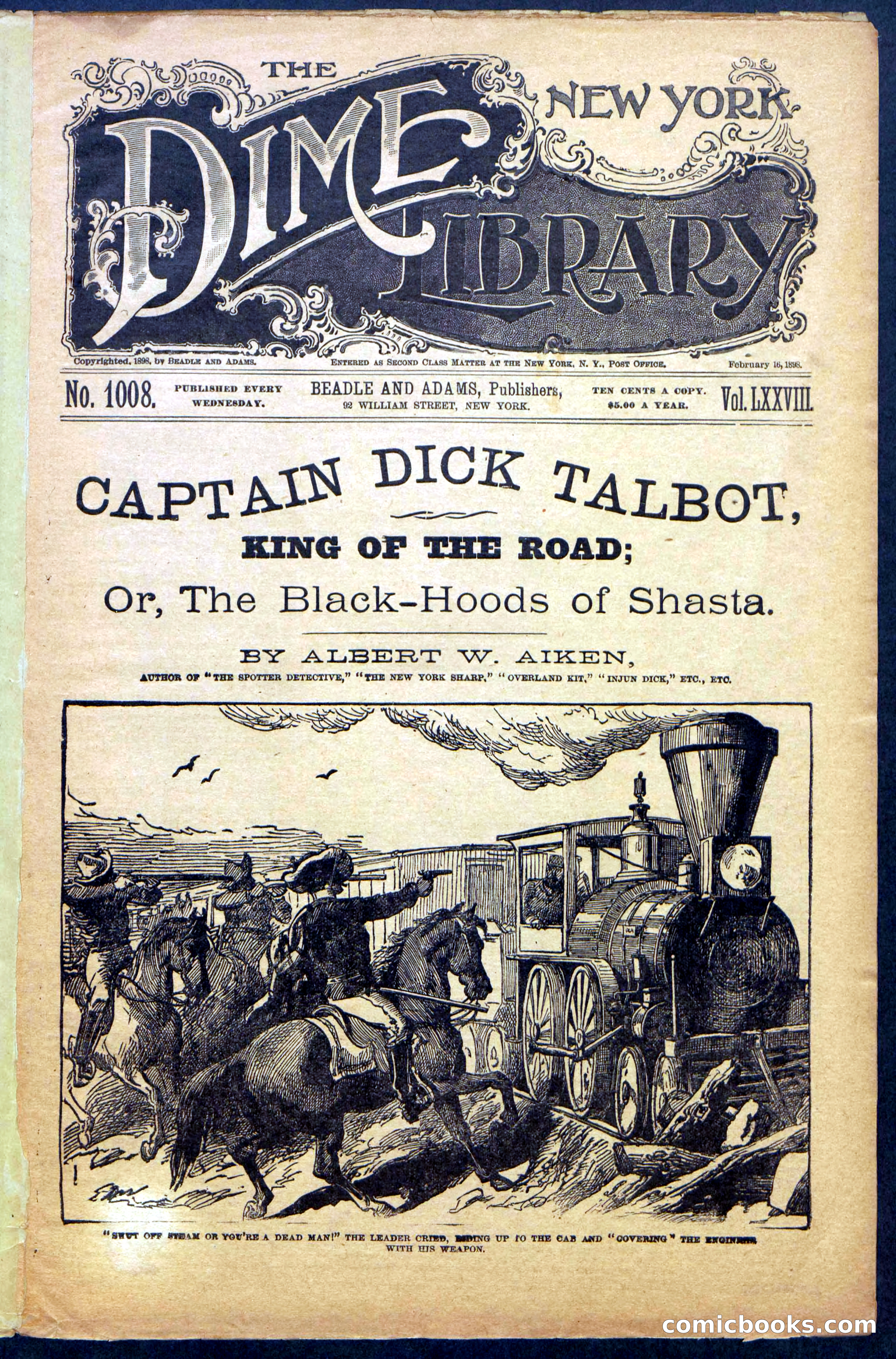 Captain Dick Talbot, King of the Road — page 3 of 36