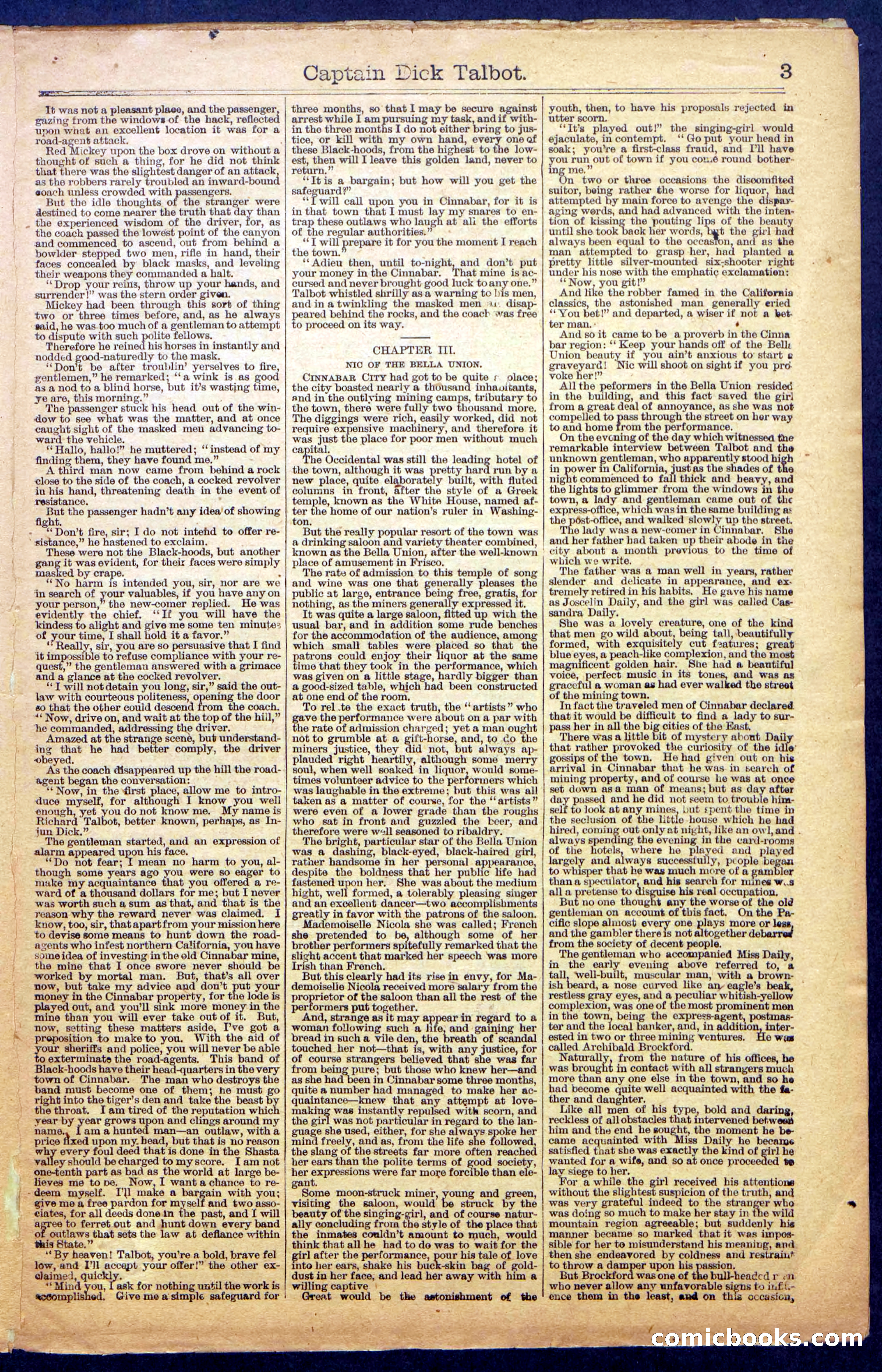 Captain Dick Talbot, King of the Road — page 5 of 36