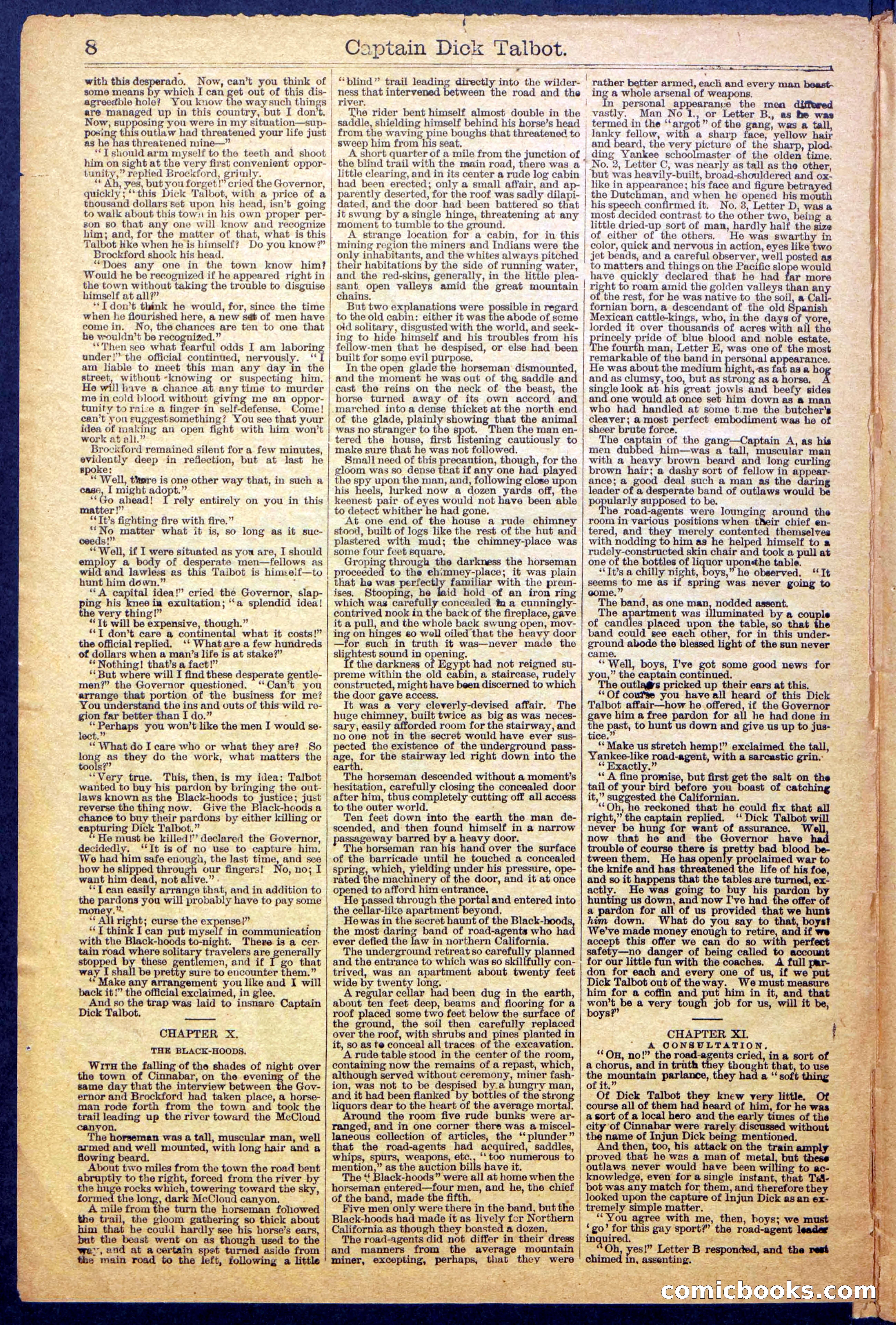 Captain Dick Talbot, King of the Road — page 10 of 36