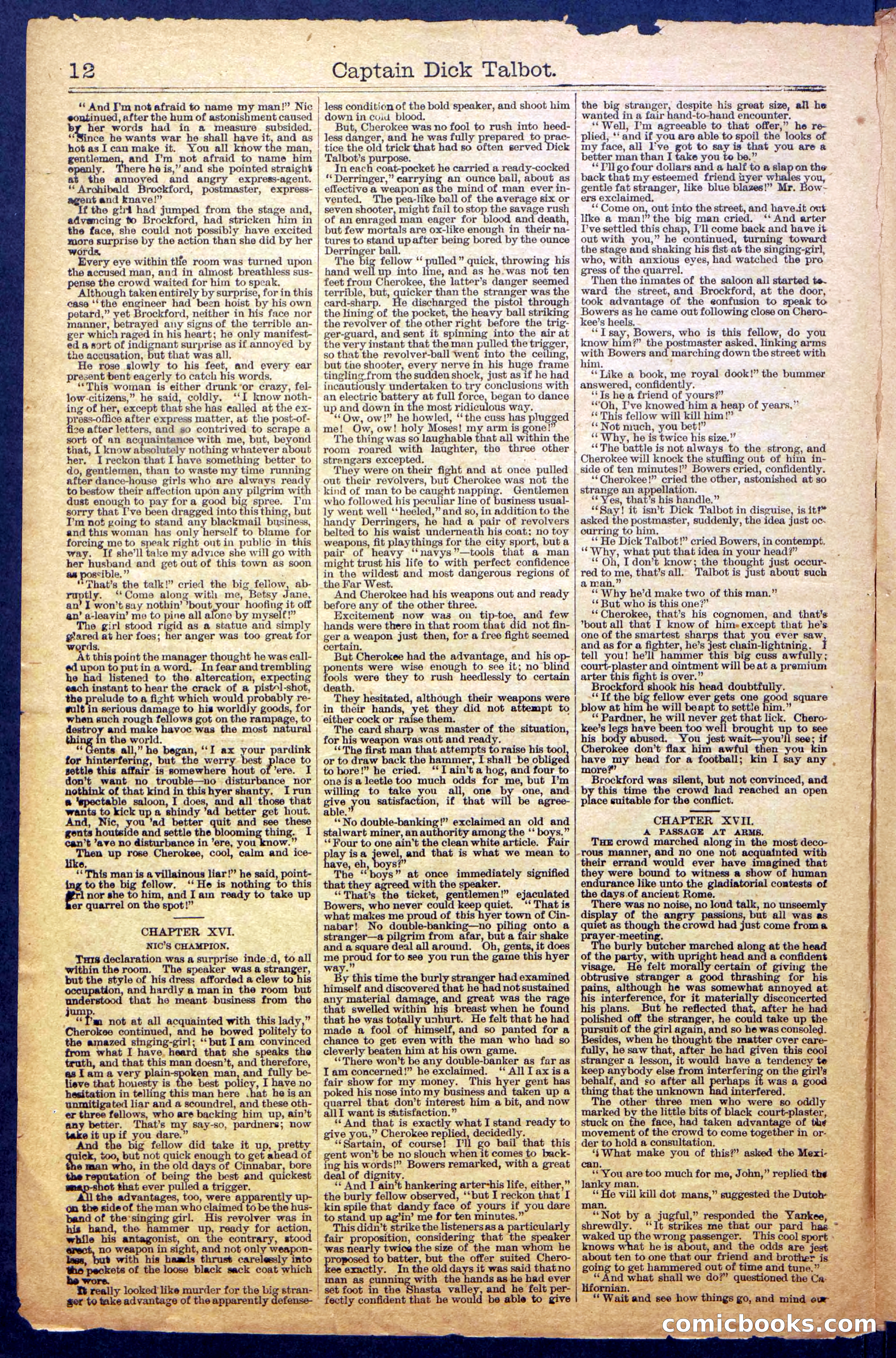 Captain Dick Talbot, King of the Road — page 14 of 36