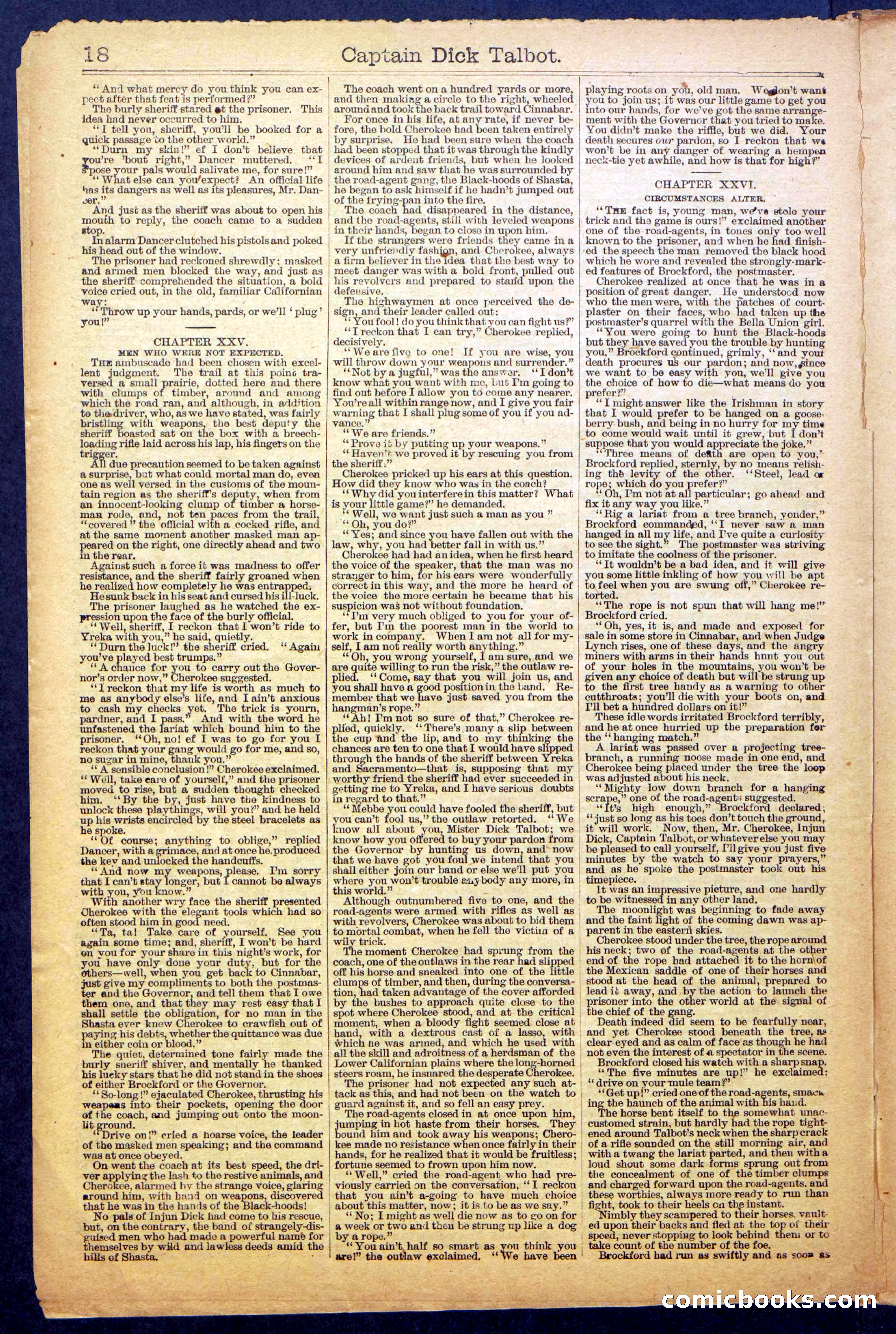 Captain Dick Talbot, King of the Road — page 20 of 36