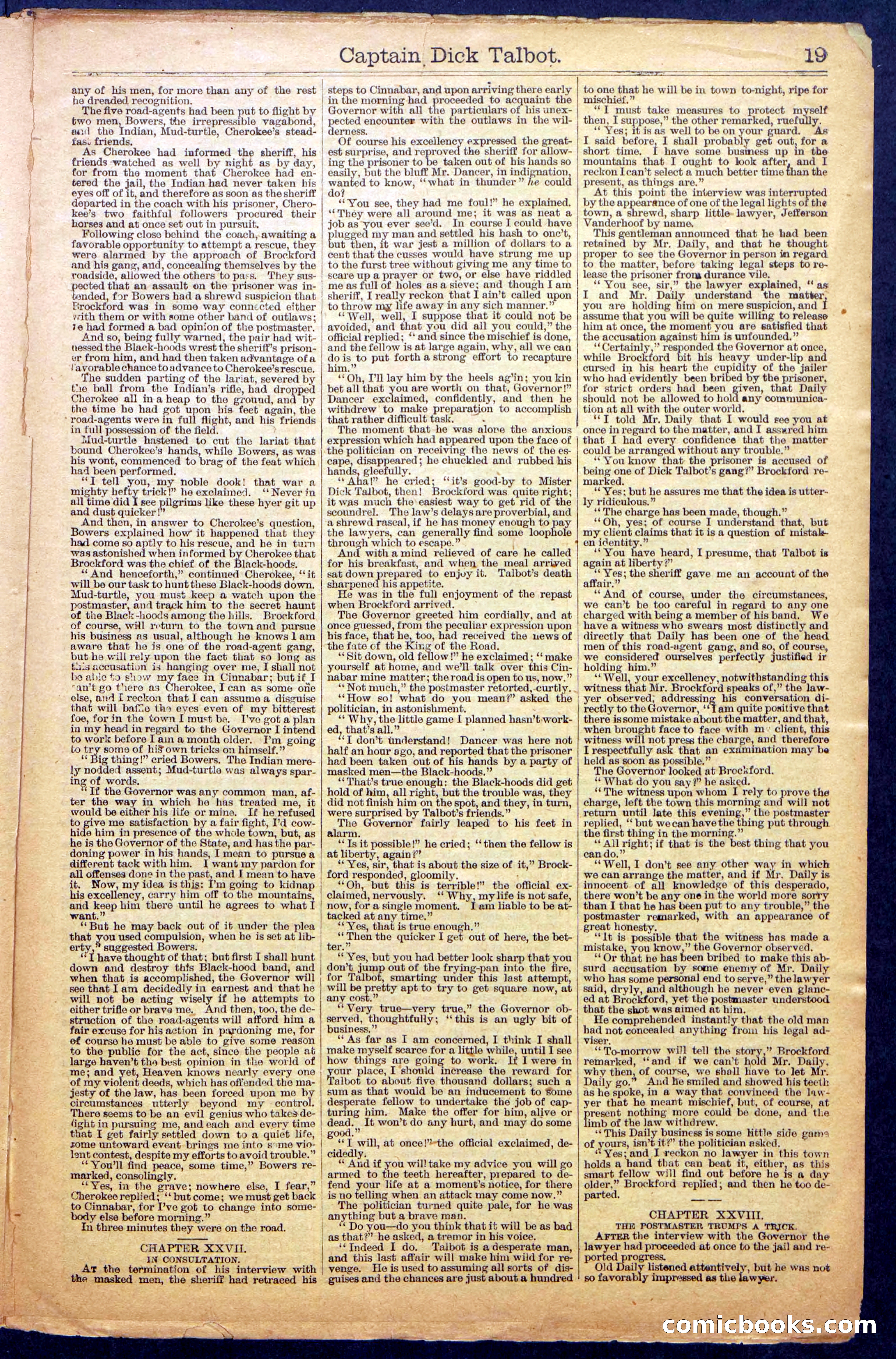Captain Dick Talbot, King of the Road — page 21 of 36