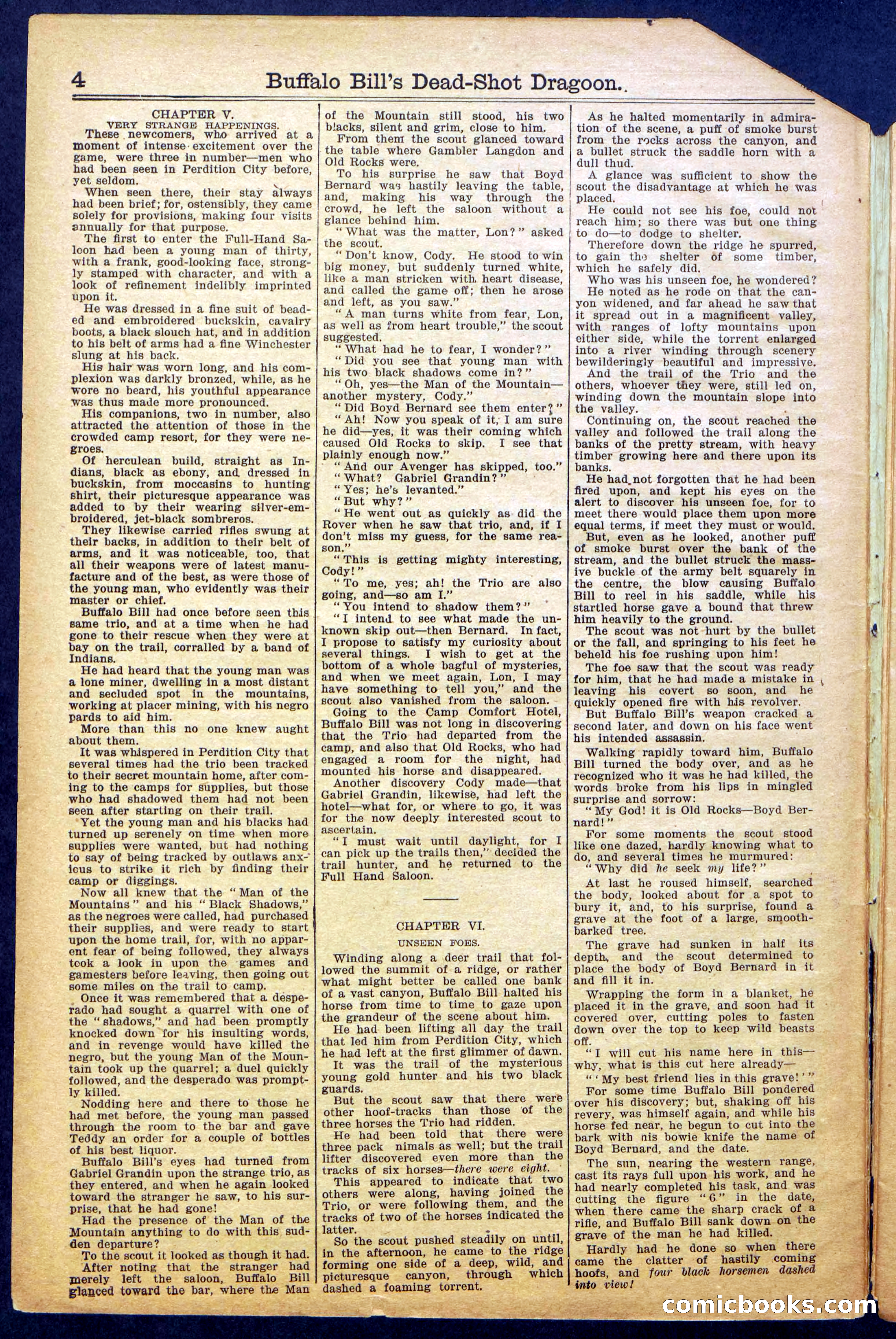 Buffalo Bill's Dead-Shot Dragoon — page 6 of 36