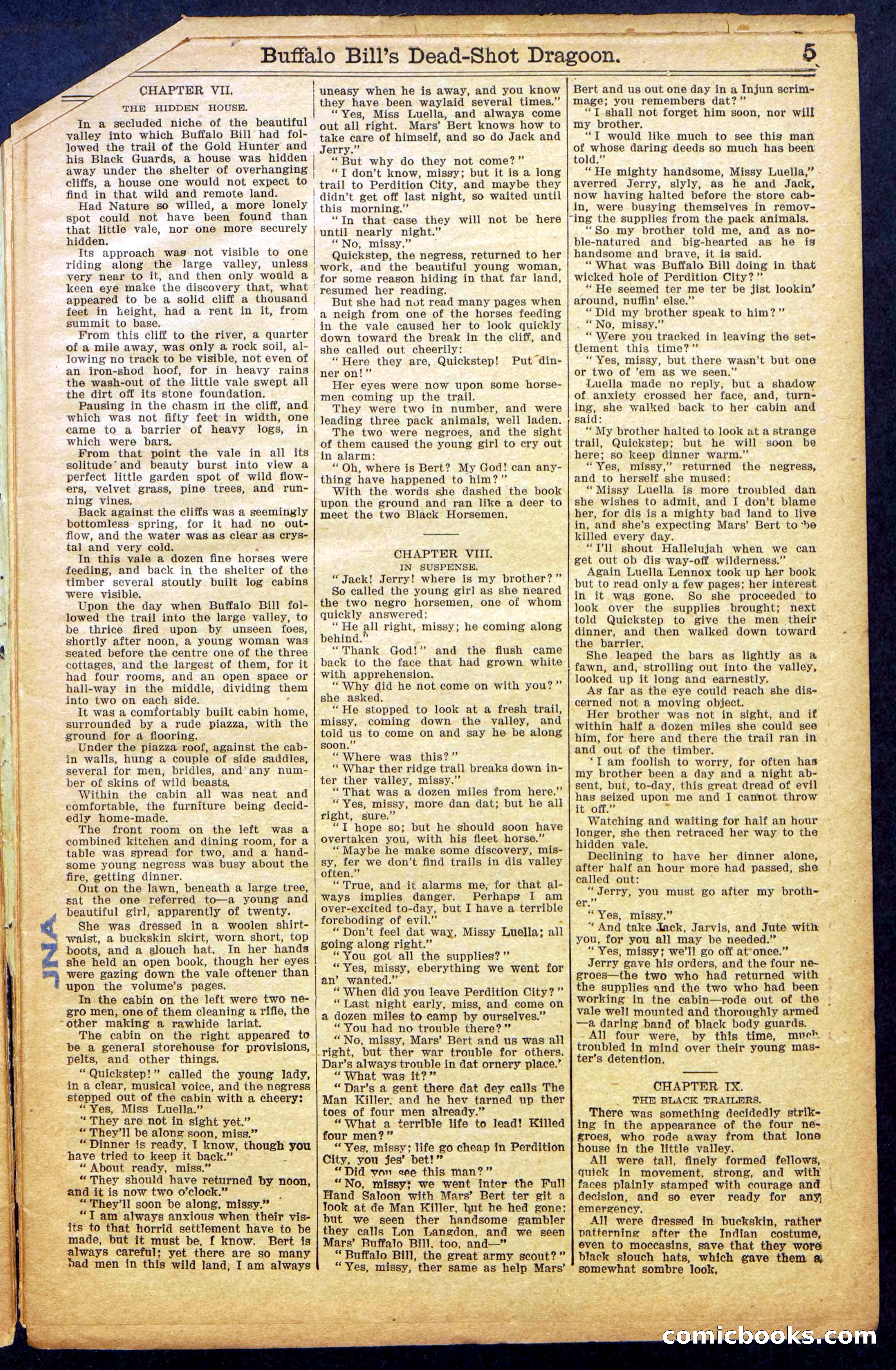 Buffalo Bill's Dead-Shot Dragoon — page 7 of 36