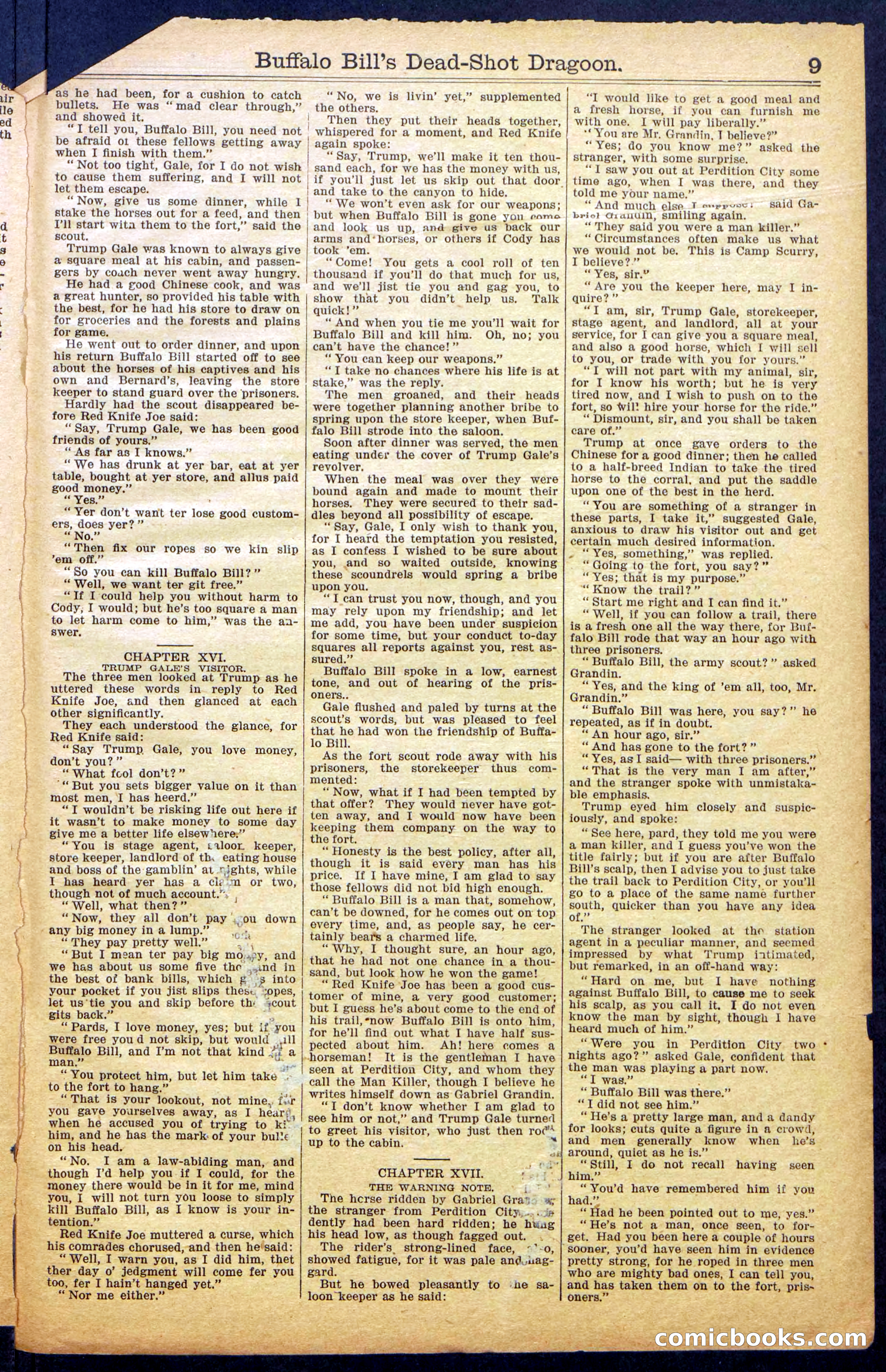 Buffalo Bill's Dead-Shot Dragoon — page 11 of 36