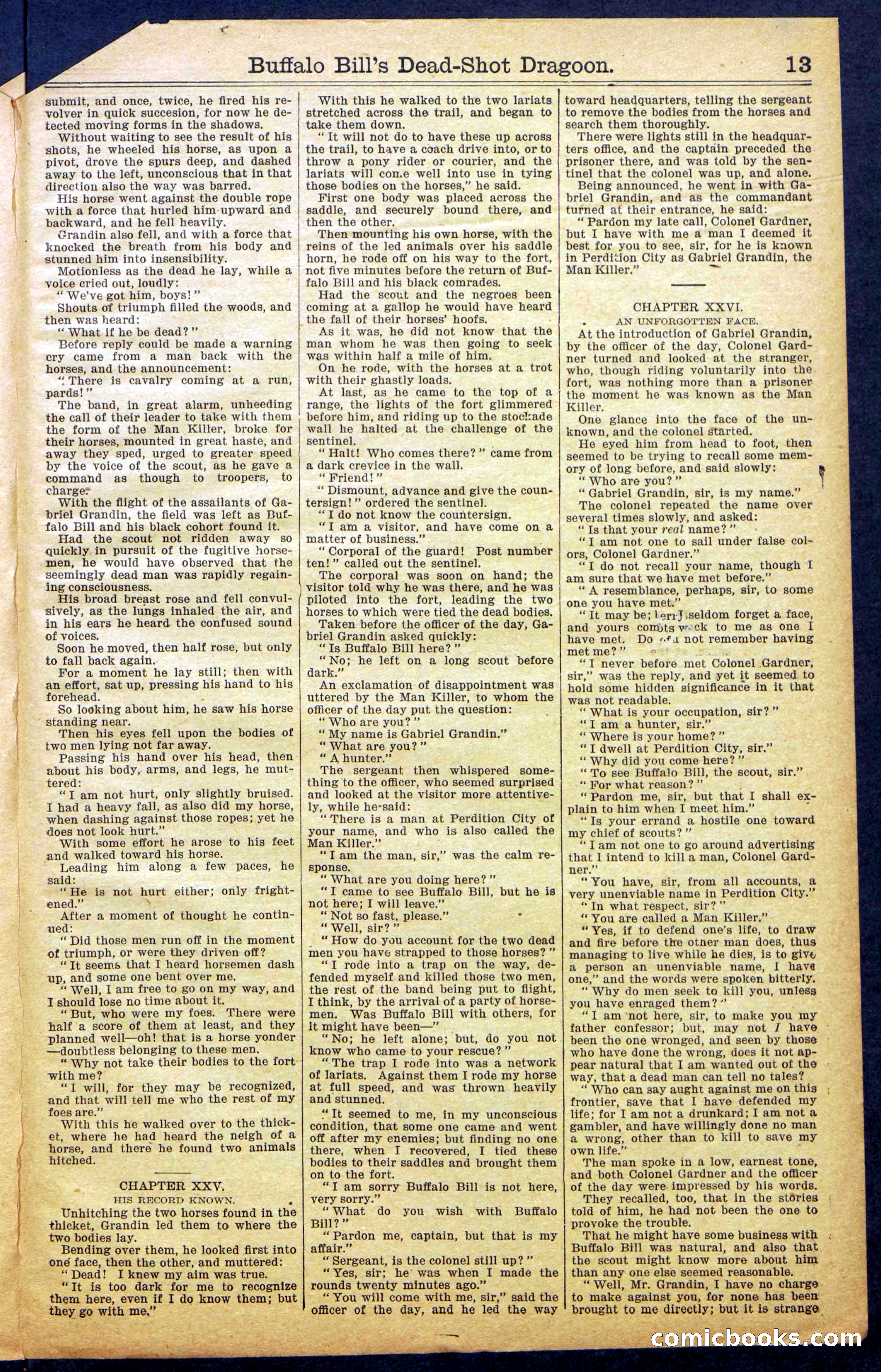 Buffalo Bill's Dead-Shot Dragoon — page 15 of 36