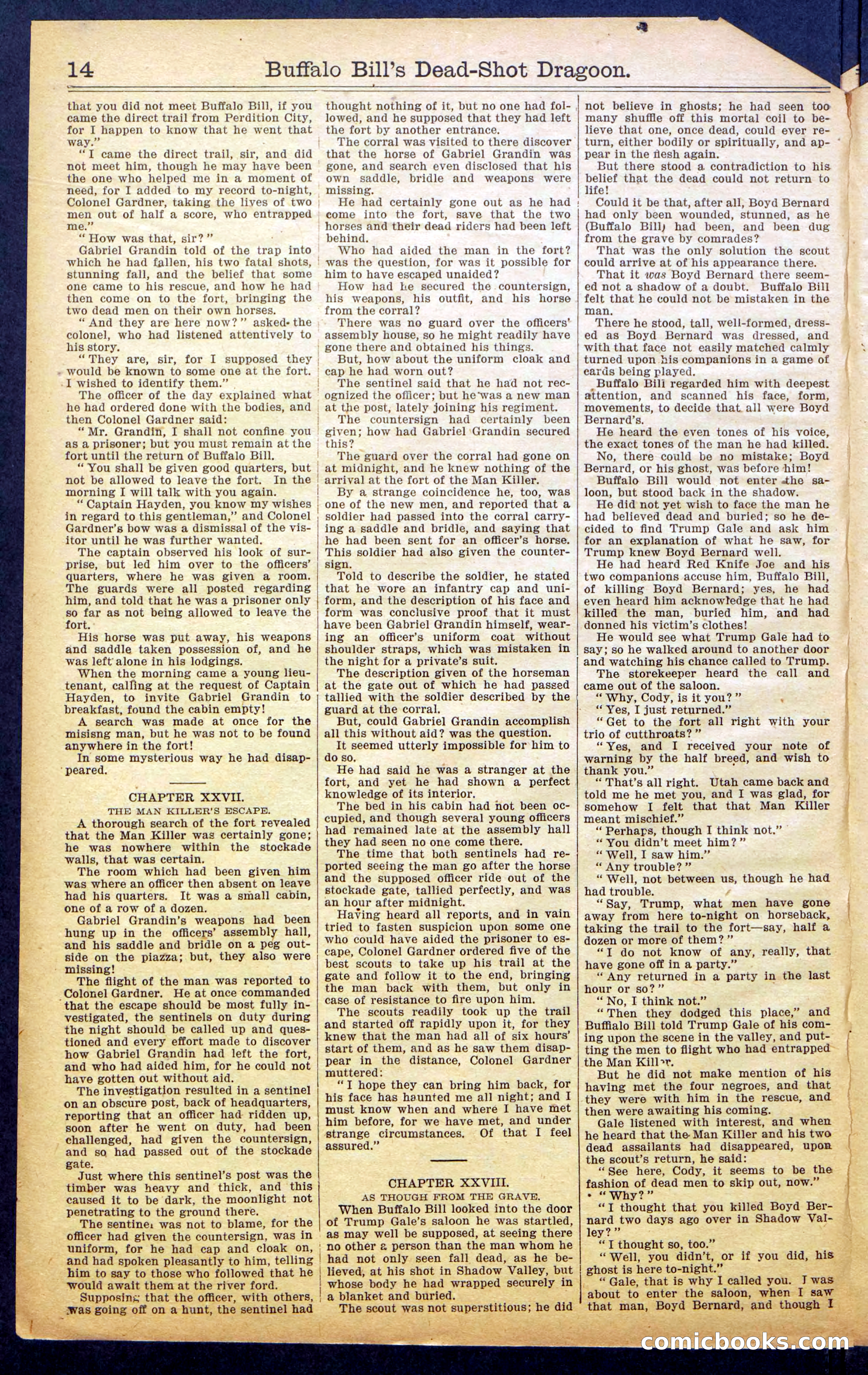 Buffalo Bill's Dead-Shot Dragoon — page 16 of 36