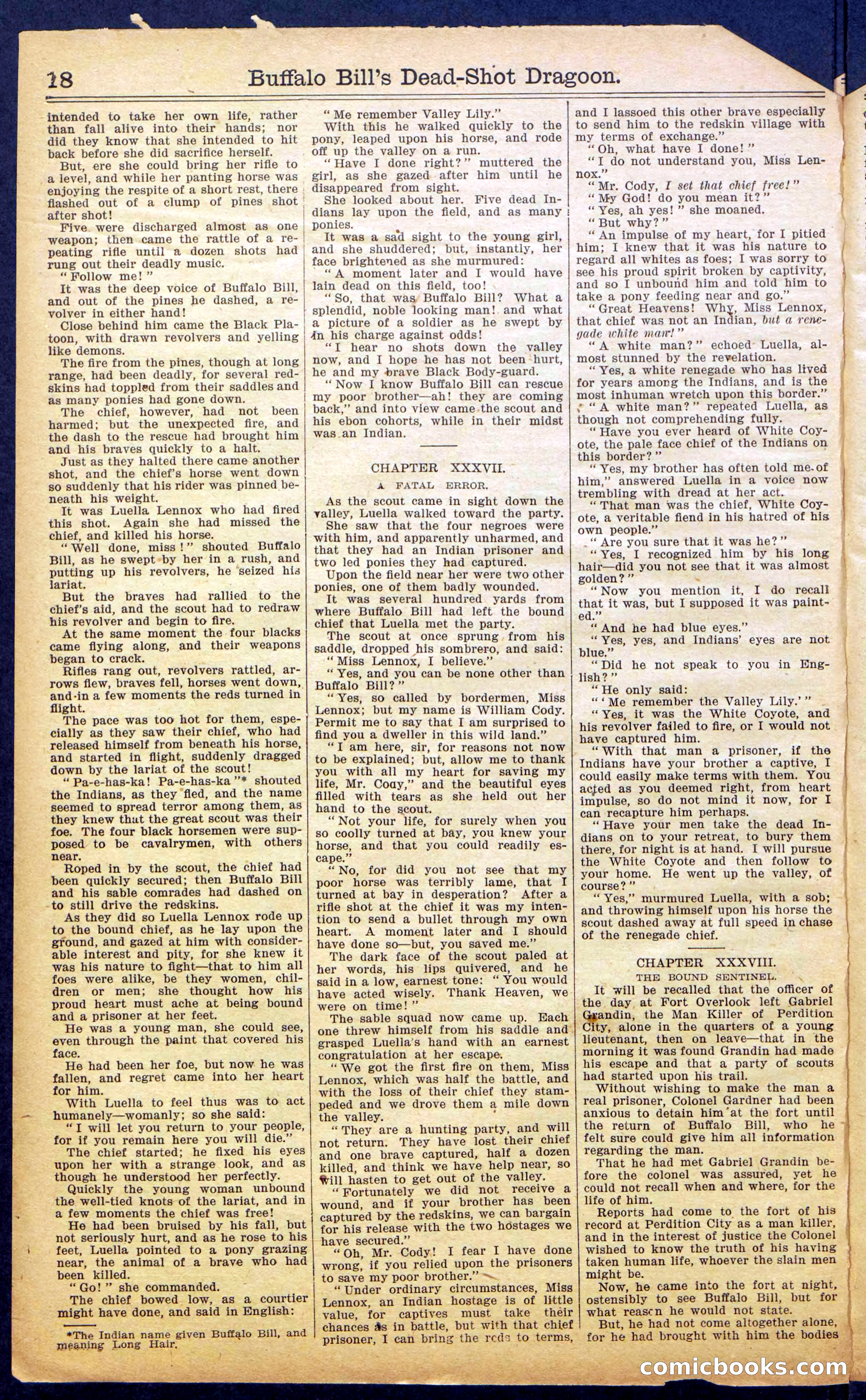 Buffalo Bill's Dead-Shot Dragoon — page 20 of 36