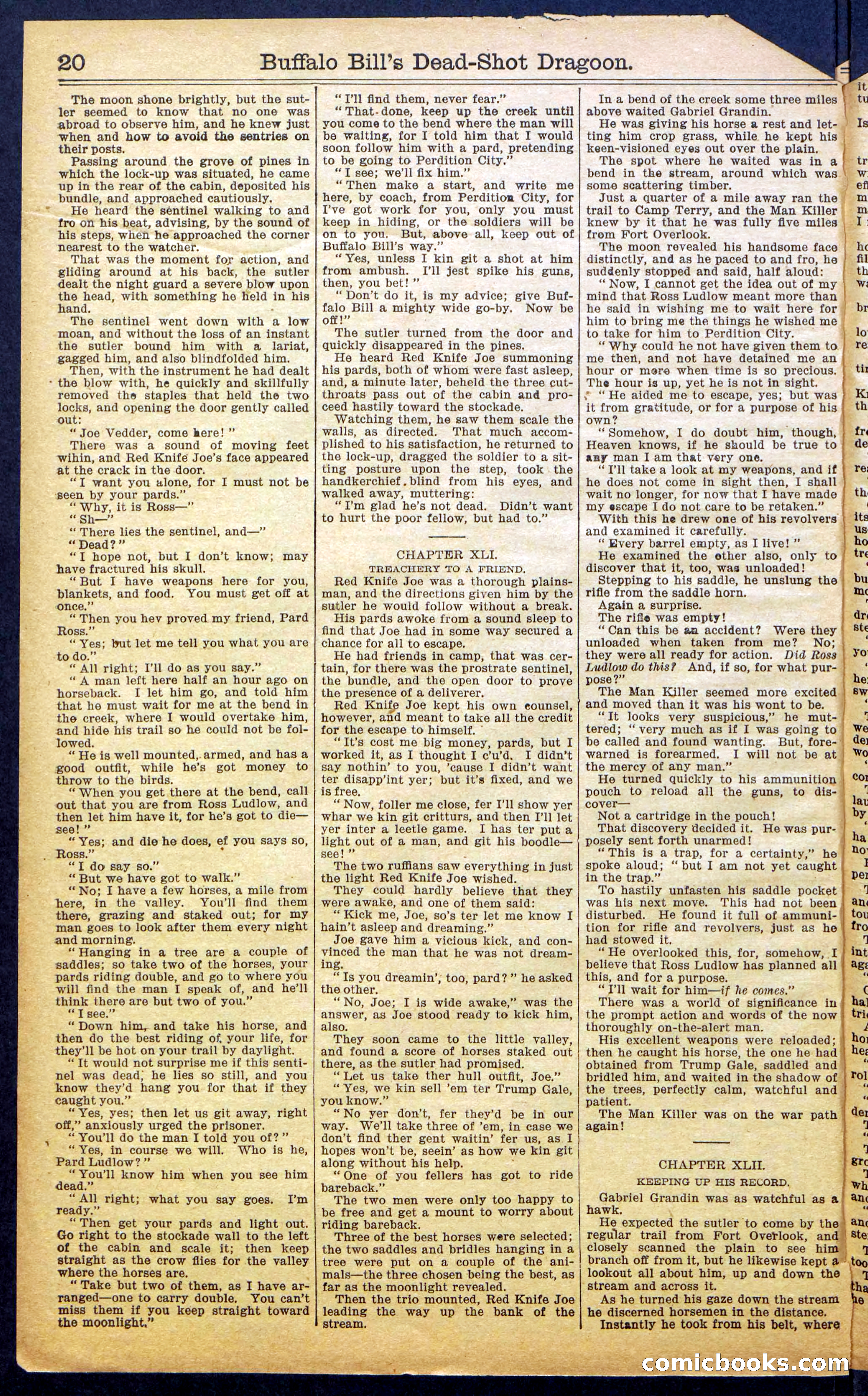 Buffalo Bill's Dead-Shot Dragoon — page 22 of 36