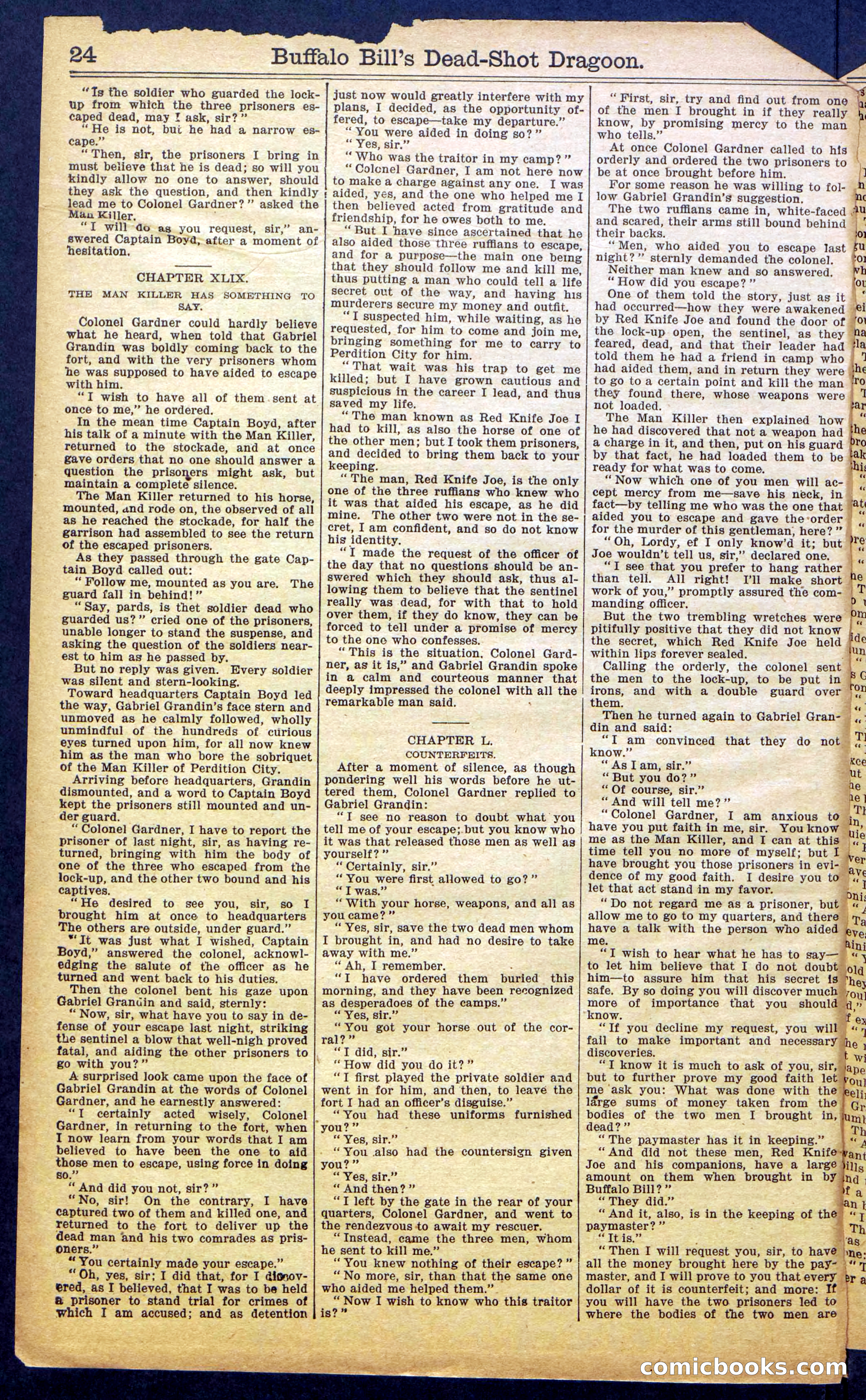 Buffalo Bill's Dead-Shot Dragoon — page 26 of 36