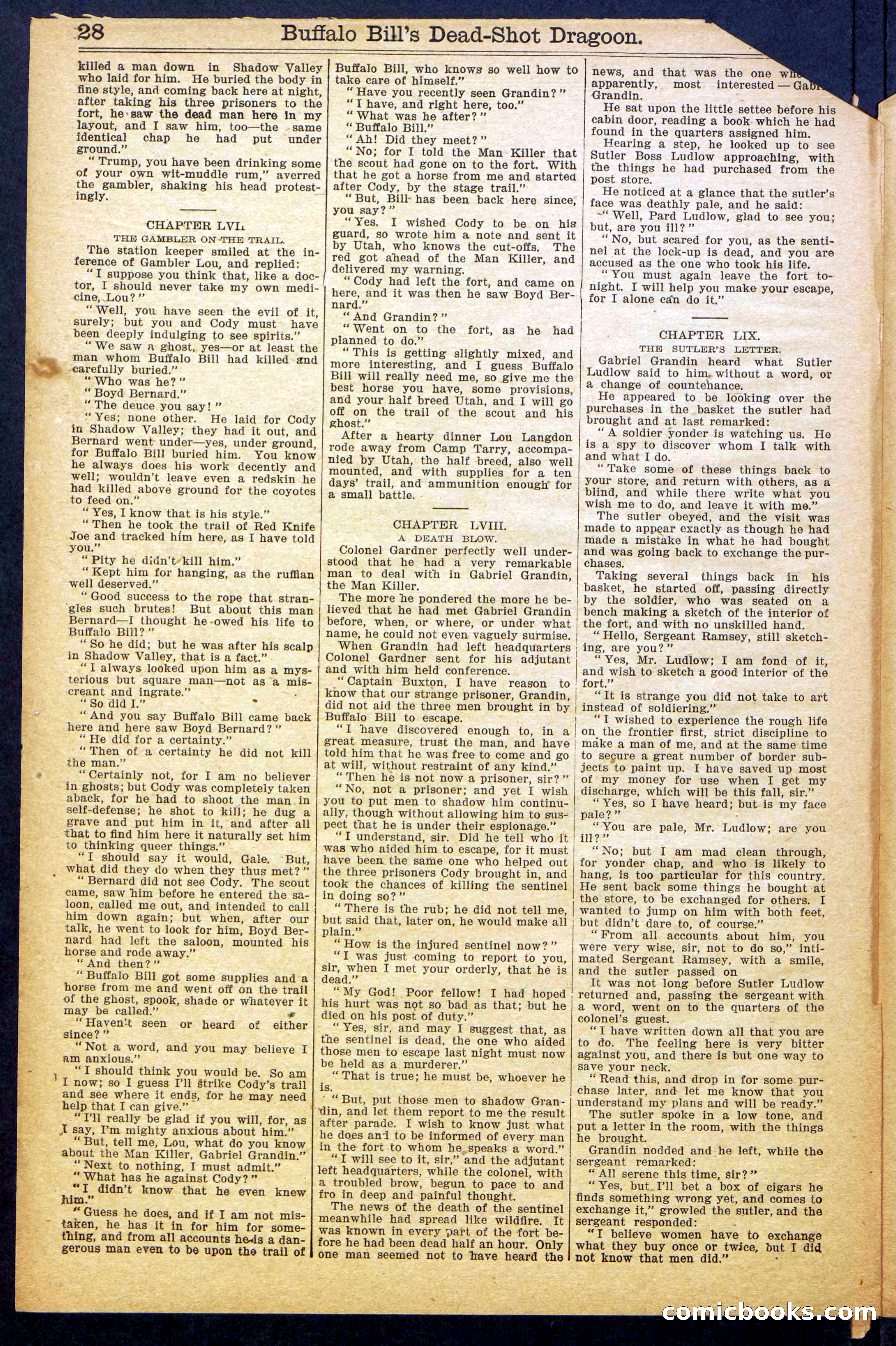 Buffalo Bill's Dead-Shot Dragoon — page 30 of 36
