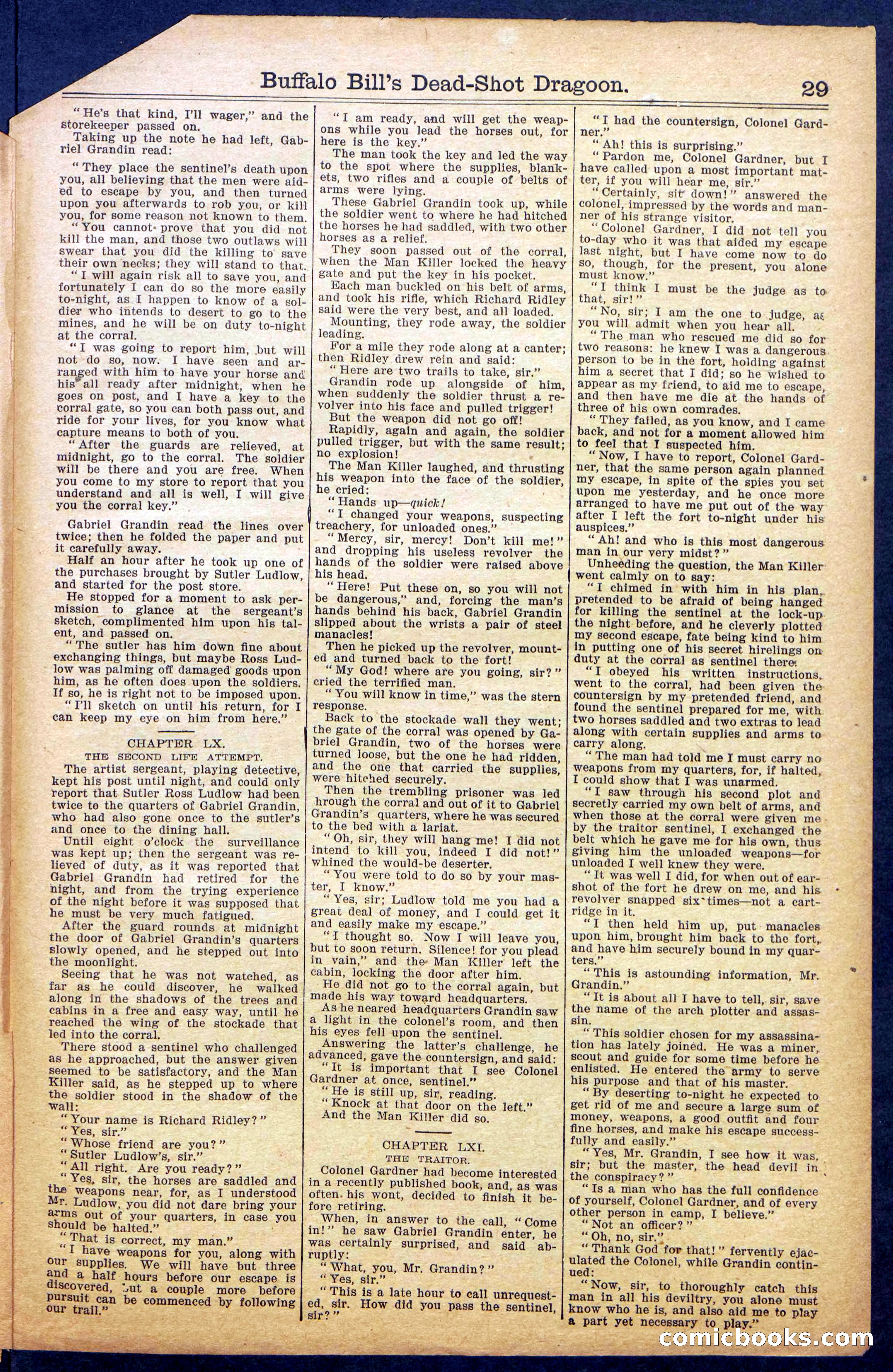 Buffalo Bill's Dead-Shot Dragoon — page 31 of 36