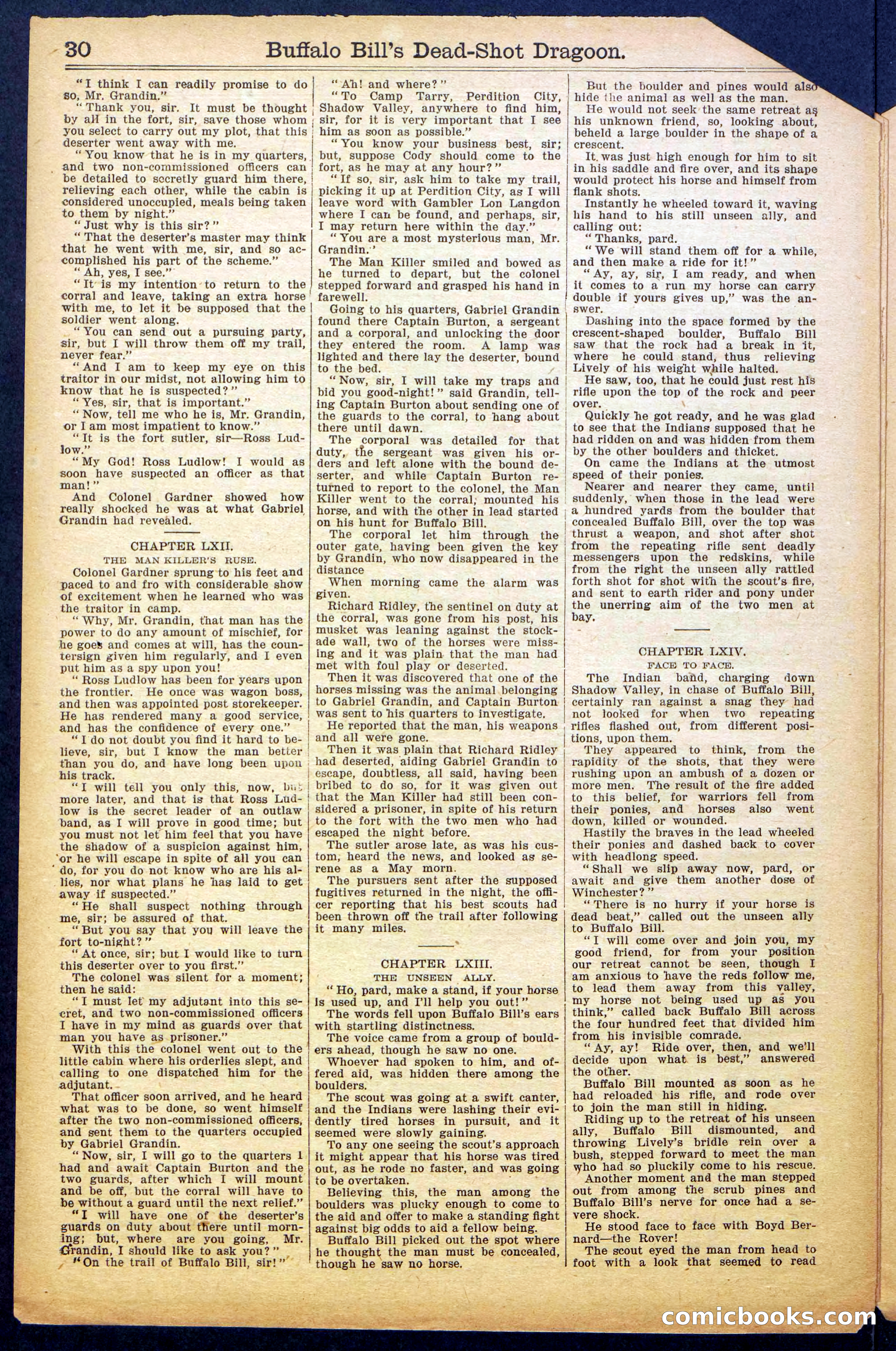 Buffalo Bill's Dead-Shot Dragoon — page 32 of 36
