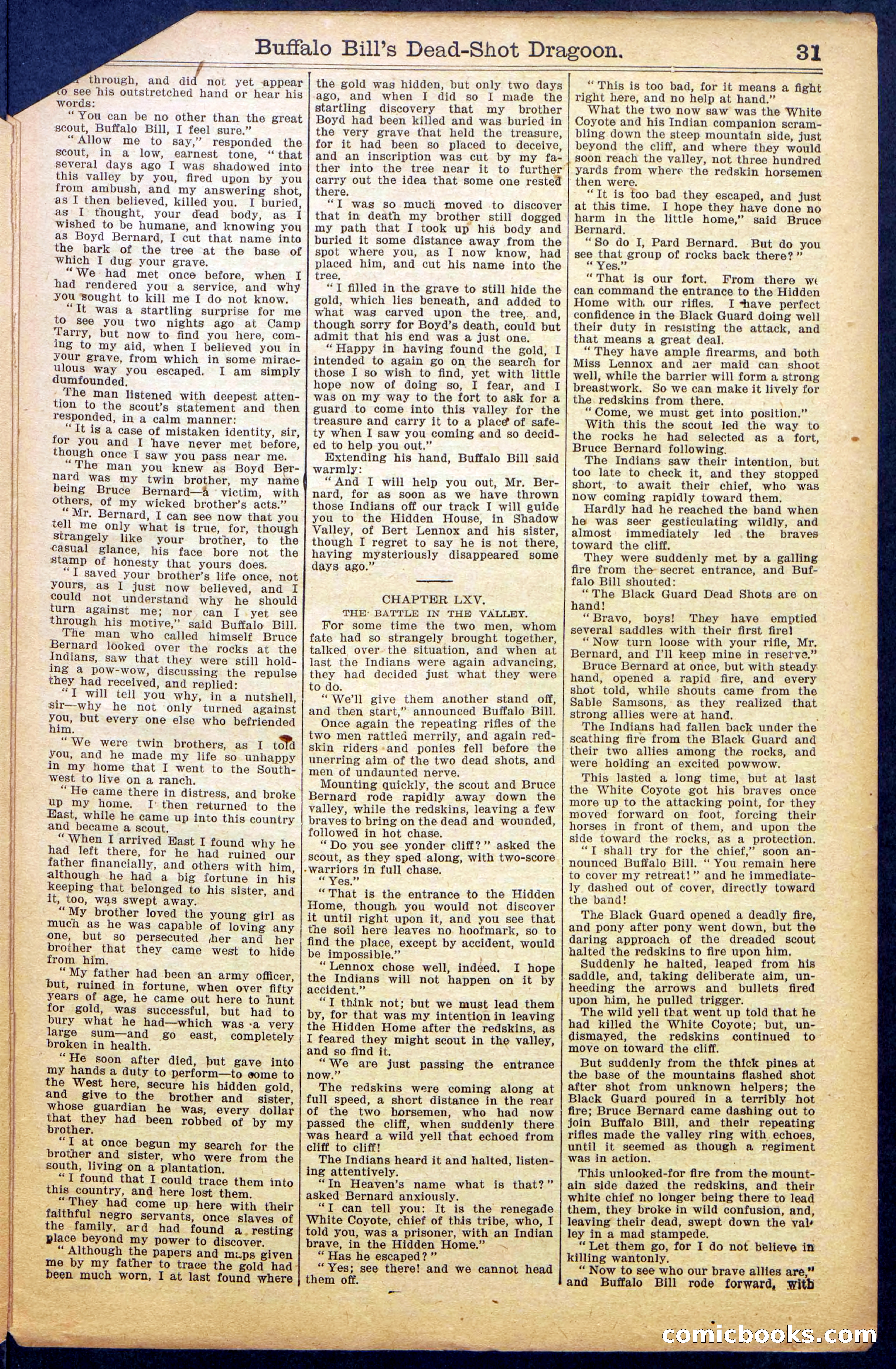 Buffalo Bill's Dead-Shot Dragoon — page 33 of 36