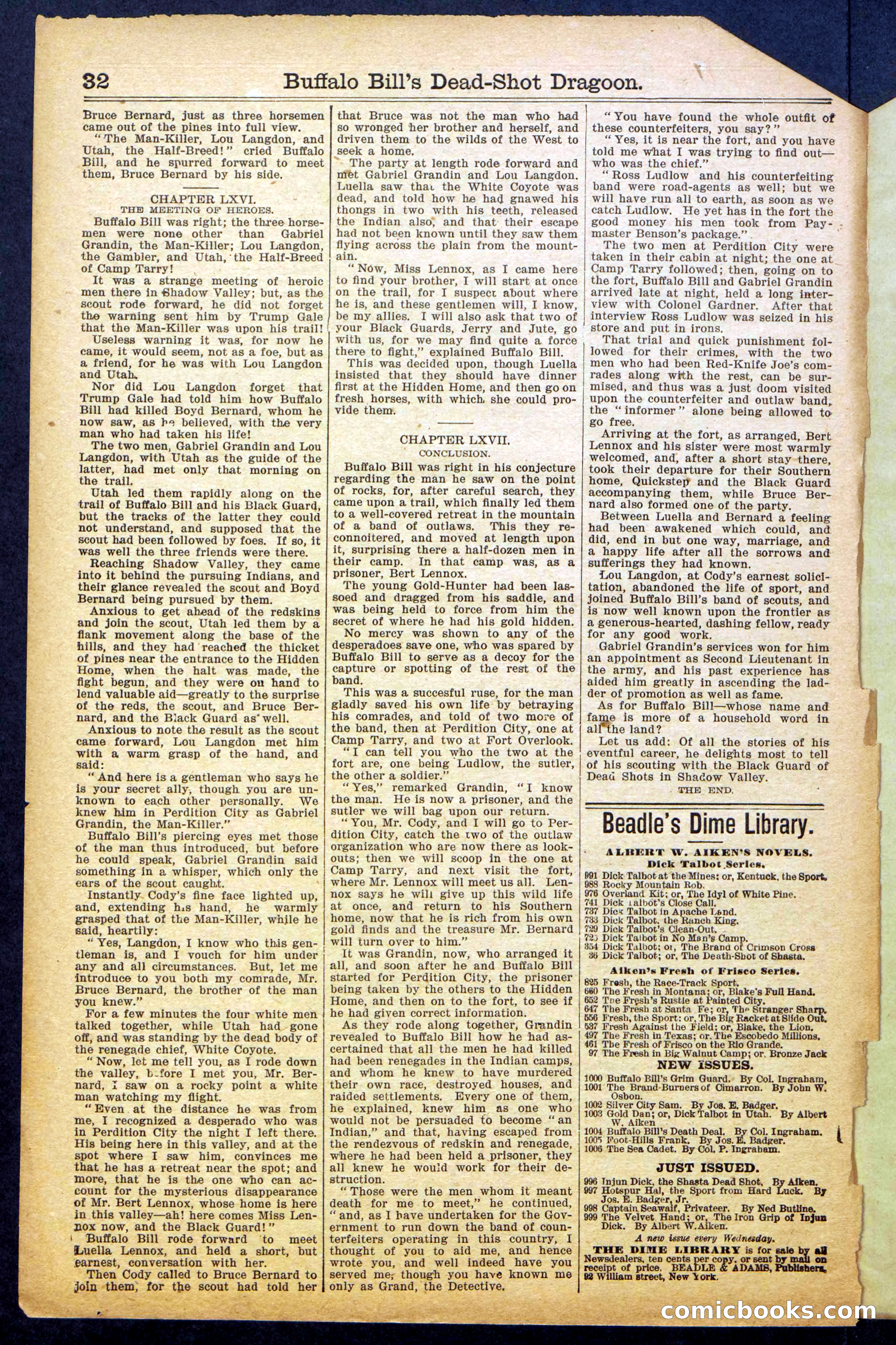 Buffalo Bill's Dead-Shot Dragoon — page 34 of 36