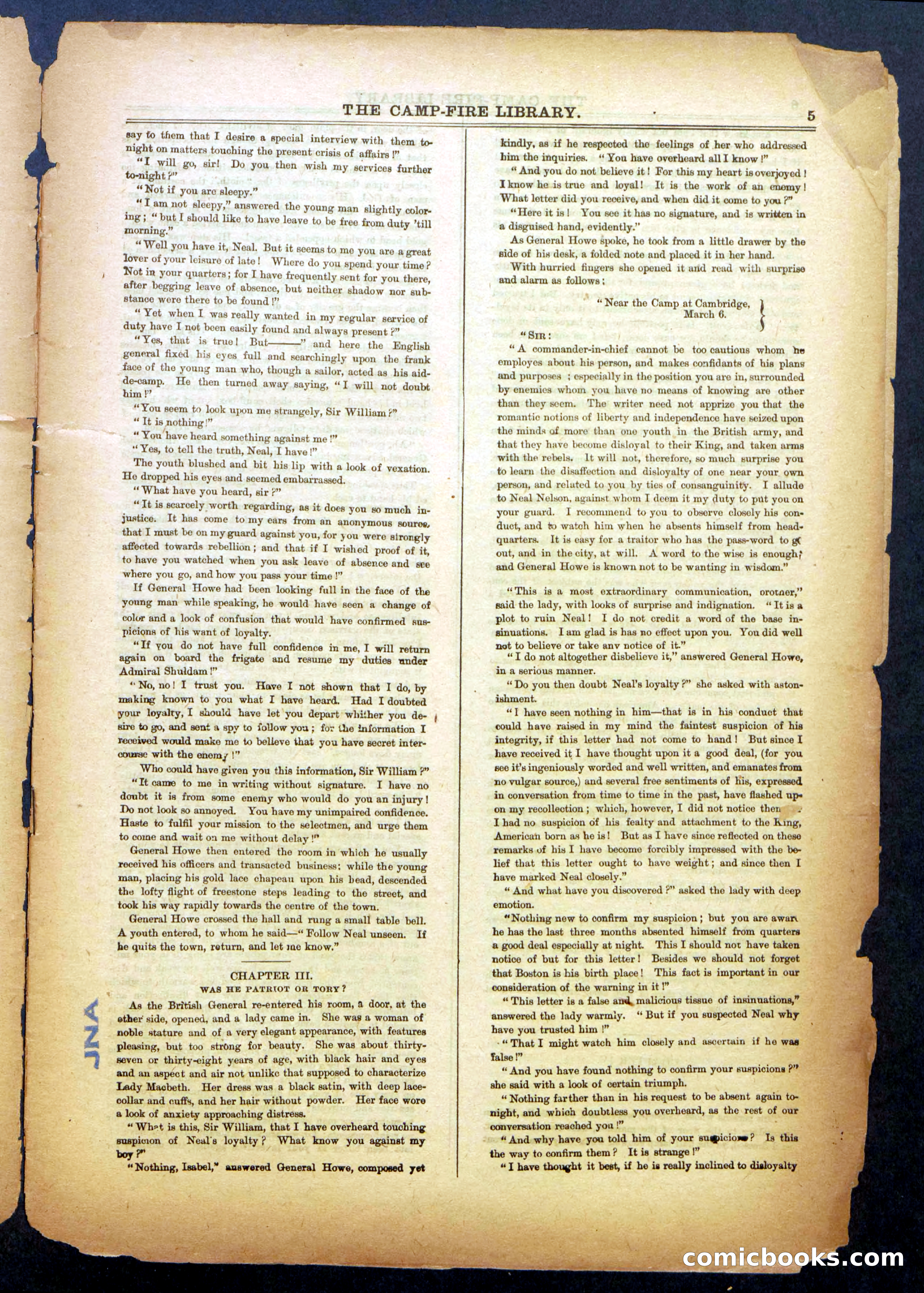 Sons of Liberty; Or, The Cruise for the Powder Ship — page 5 of 24