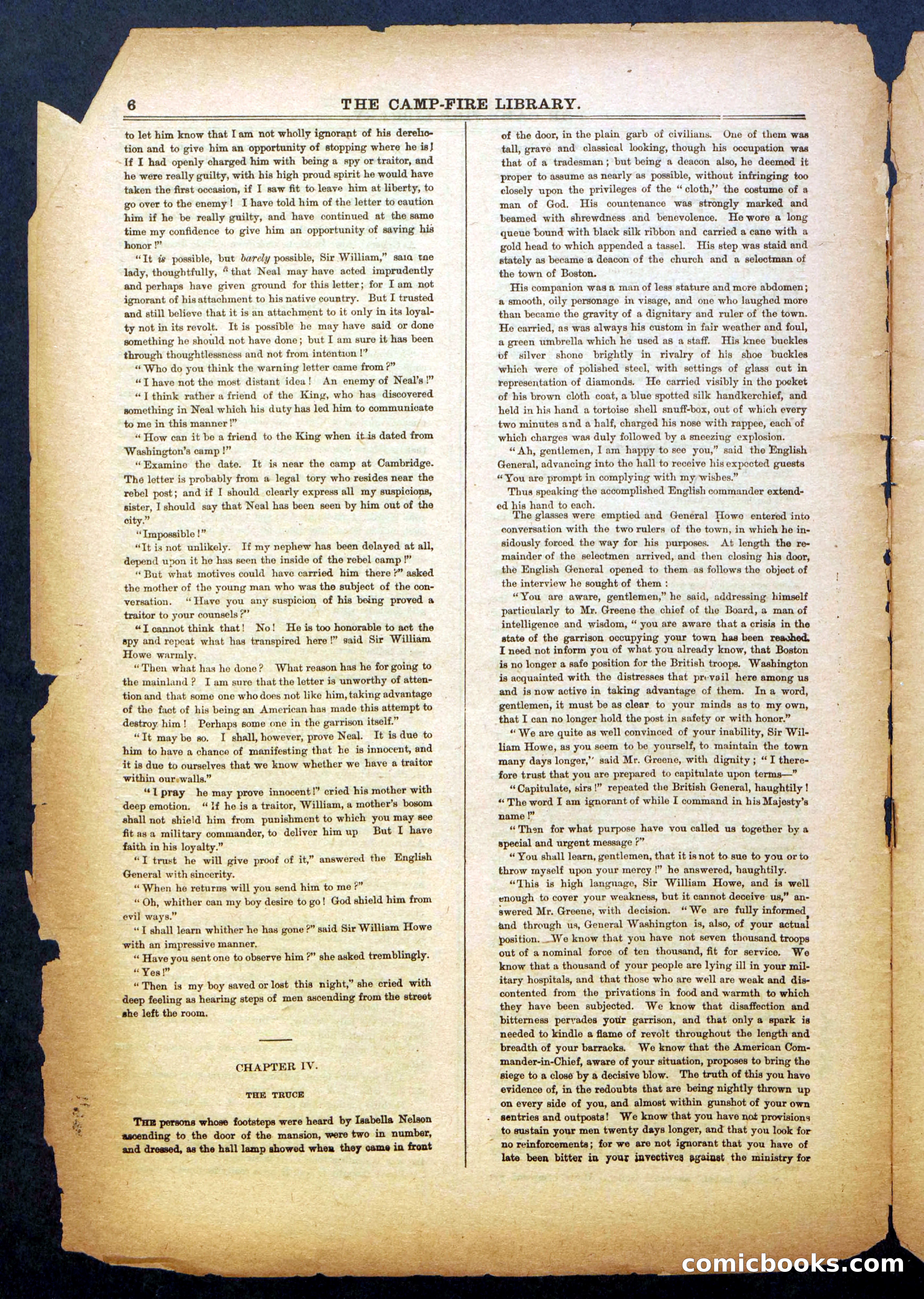 Sons of Liberty; Or, The Cruise for the Powder Ship — page 6 of 24