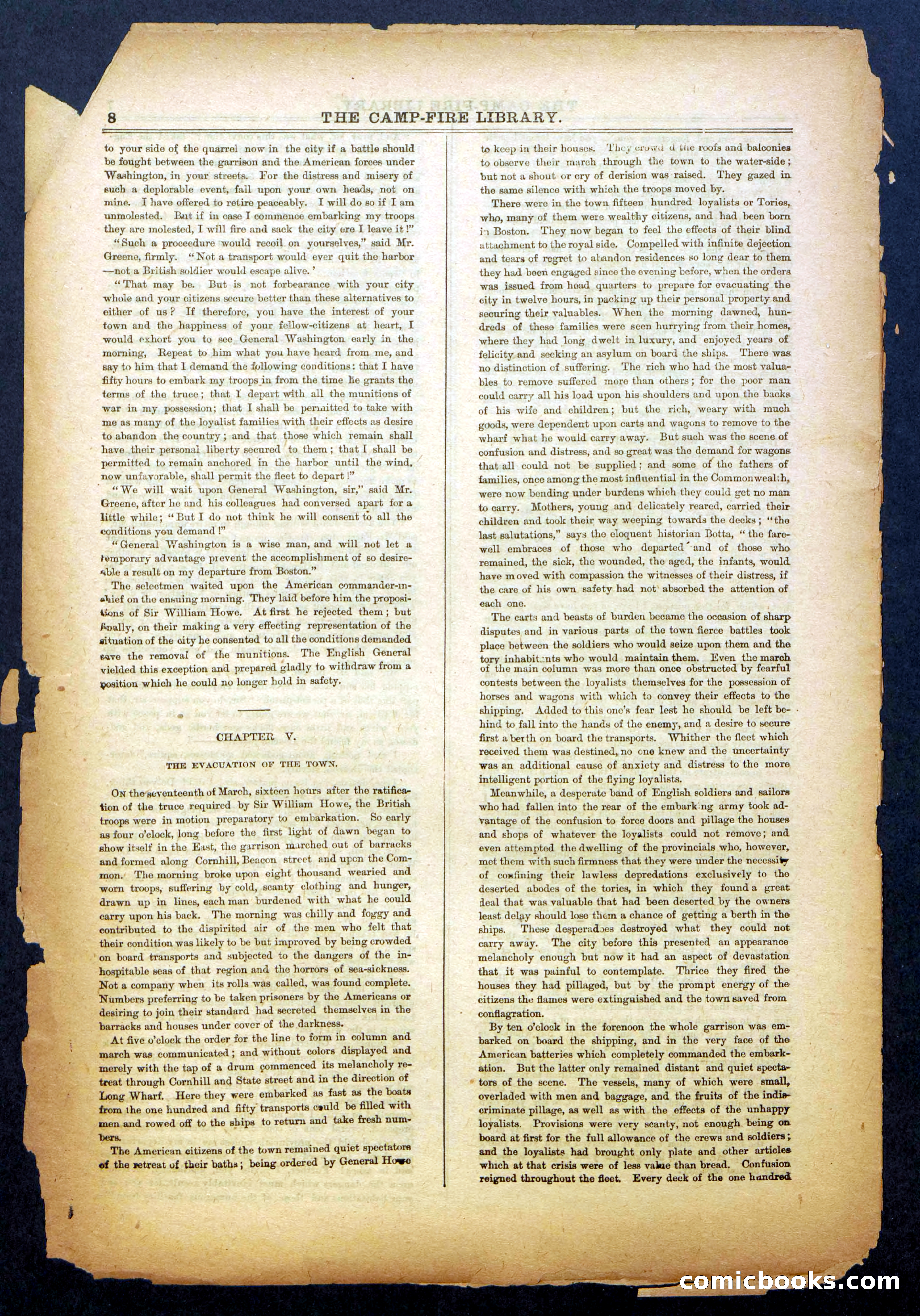 Sons of Liberty; Or, The Cruise for the Powder Ship — page 8 of 24