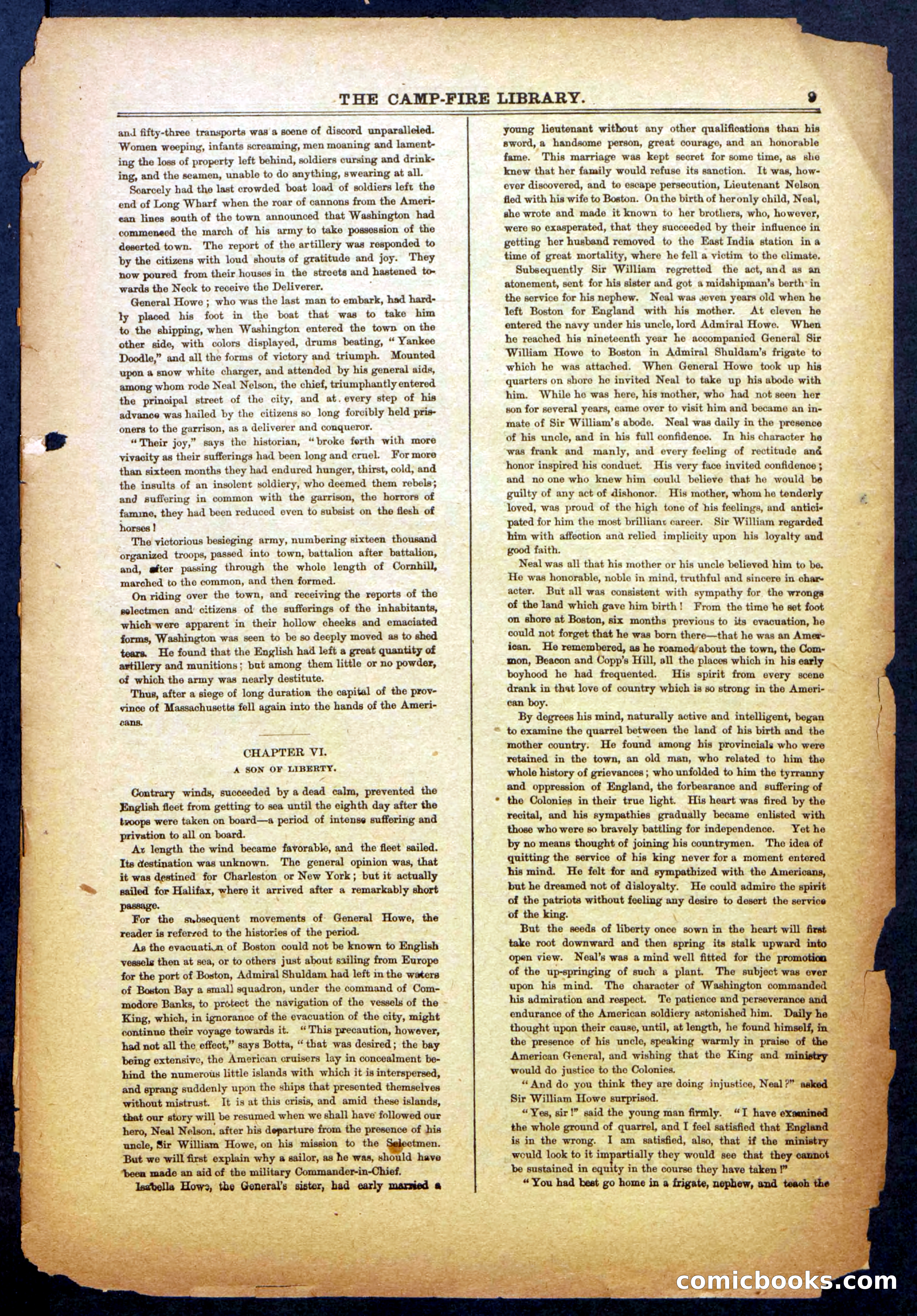 Sons of Liberty; Or, The Cruise for the Powder Ship — page 9 of 24