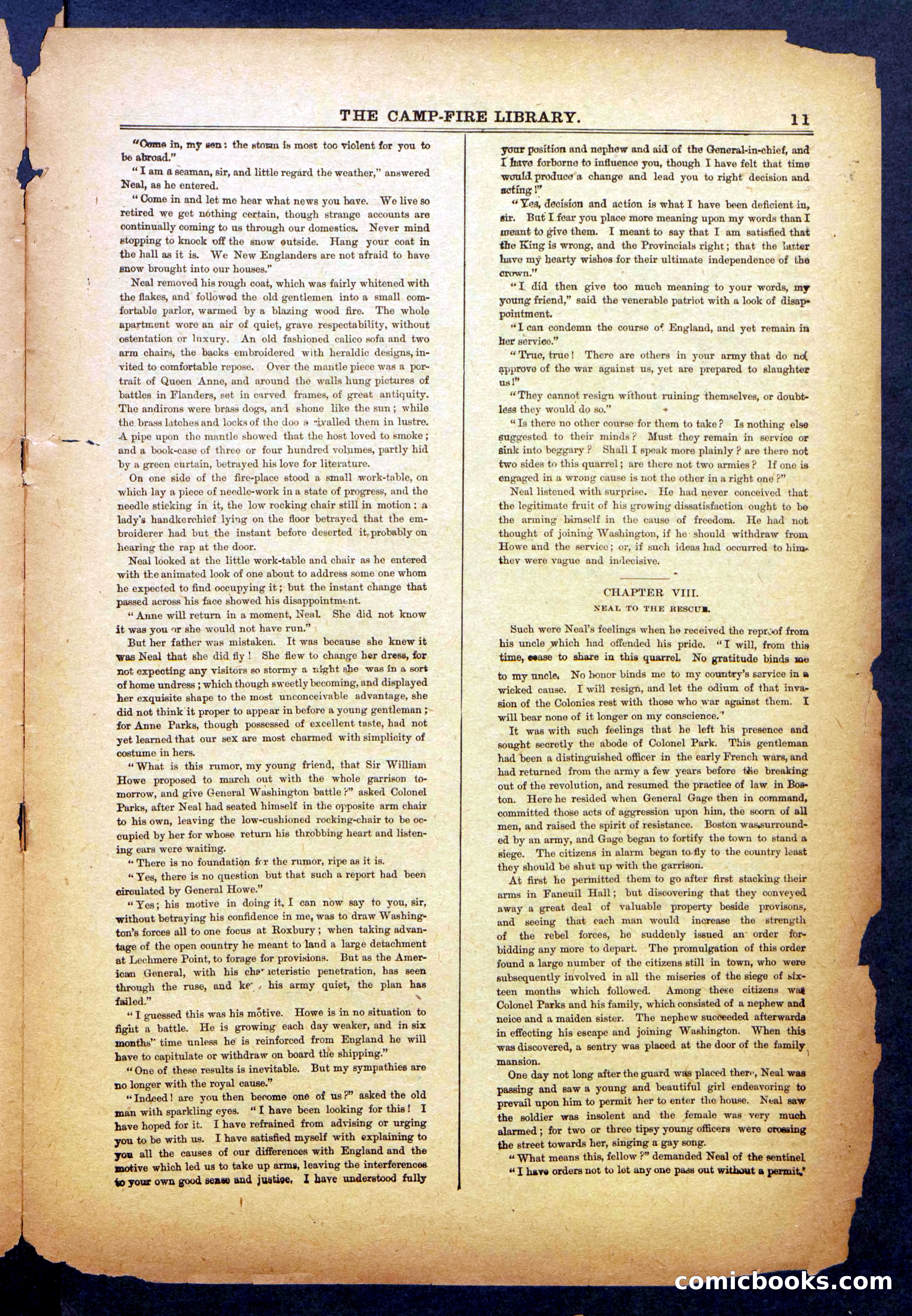 Sons of Liberty; Or, The Cruise for the Powder Ship — page 11 of 24