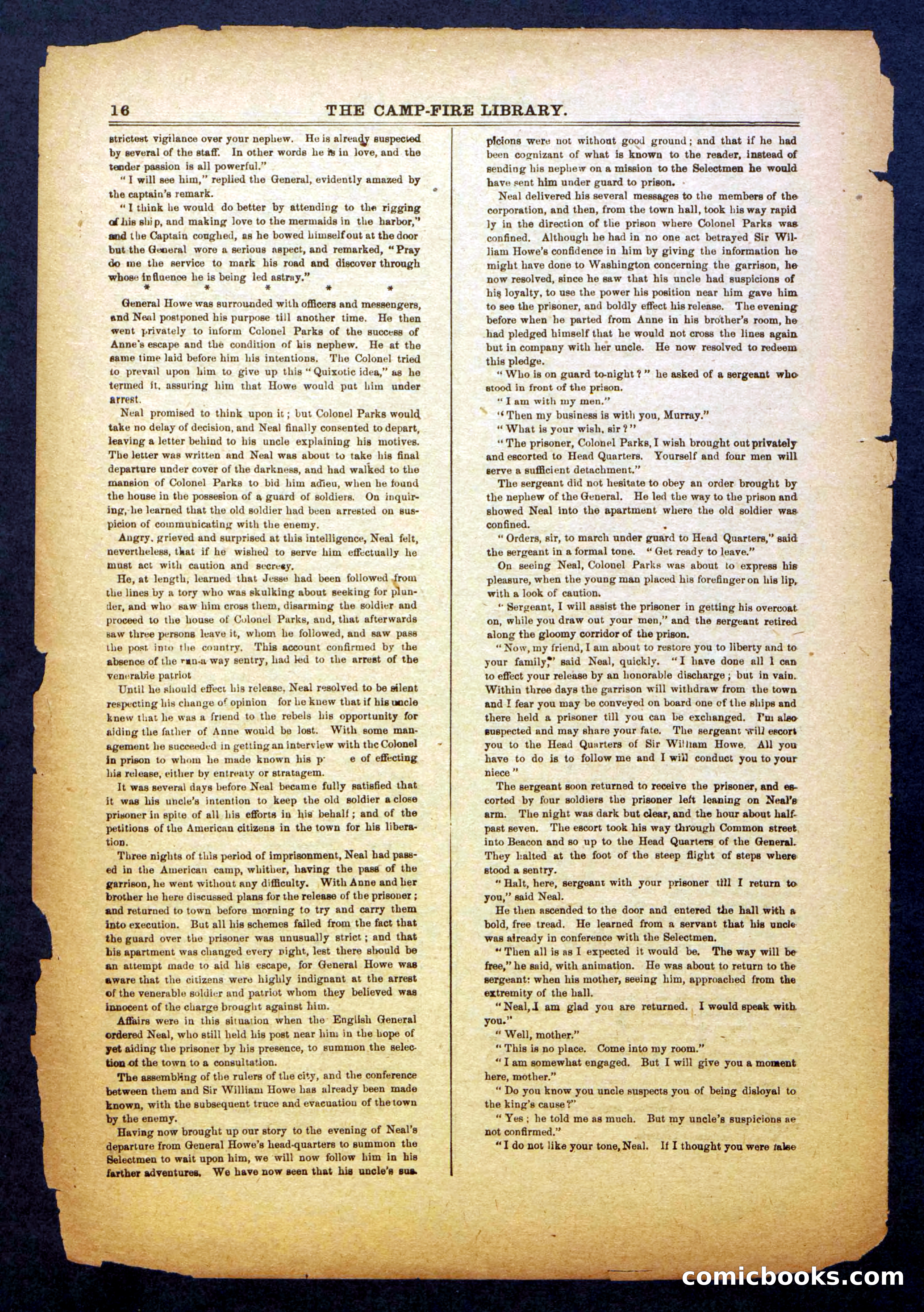 Sons of Liberty; Or, The Cruise for the Powder Ship — page 16 of 24
