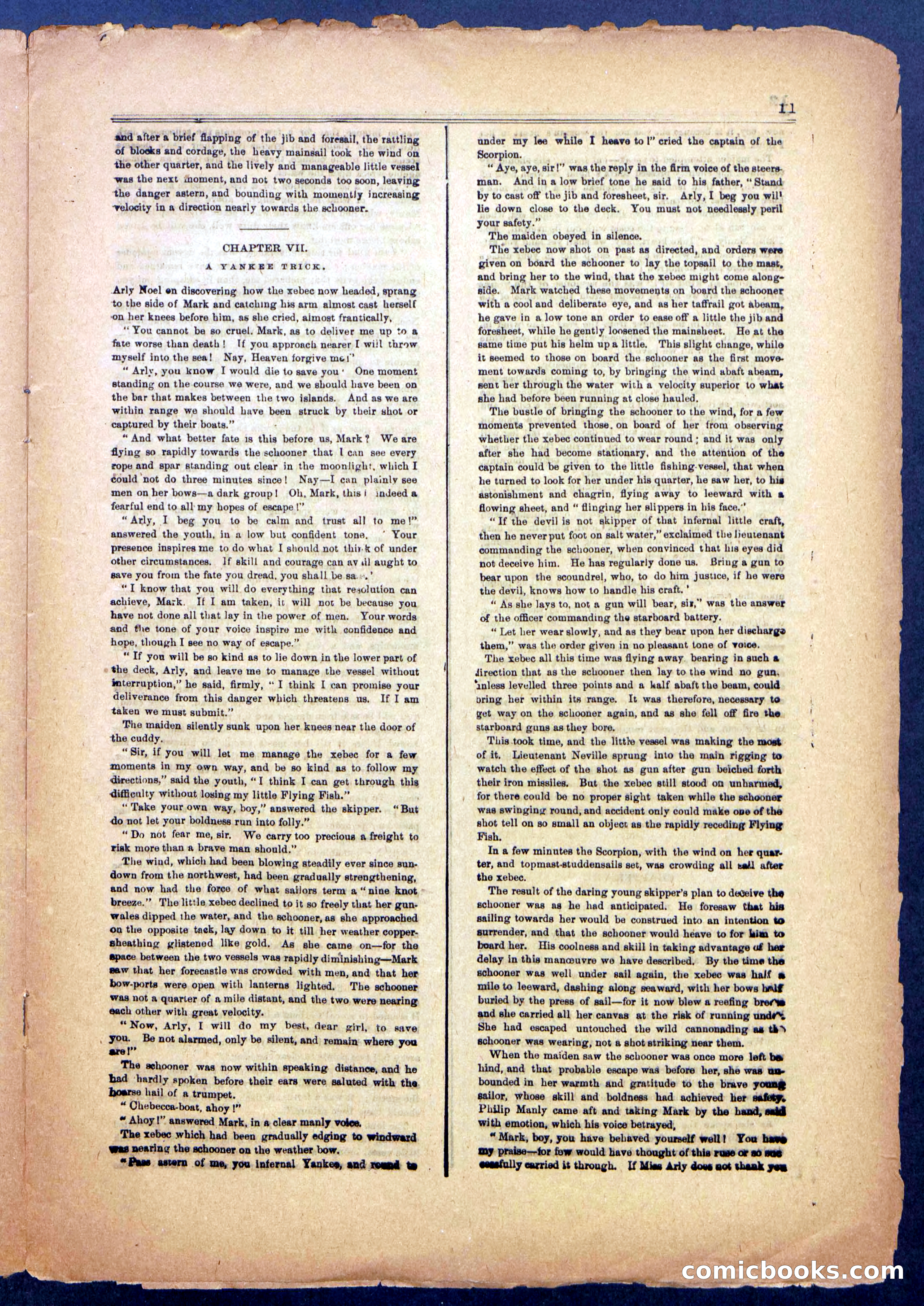 The Flying Fish; or, Running the Blockade of Boston Harbor — page 10 of 24