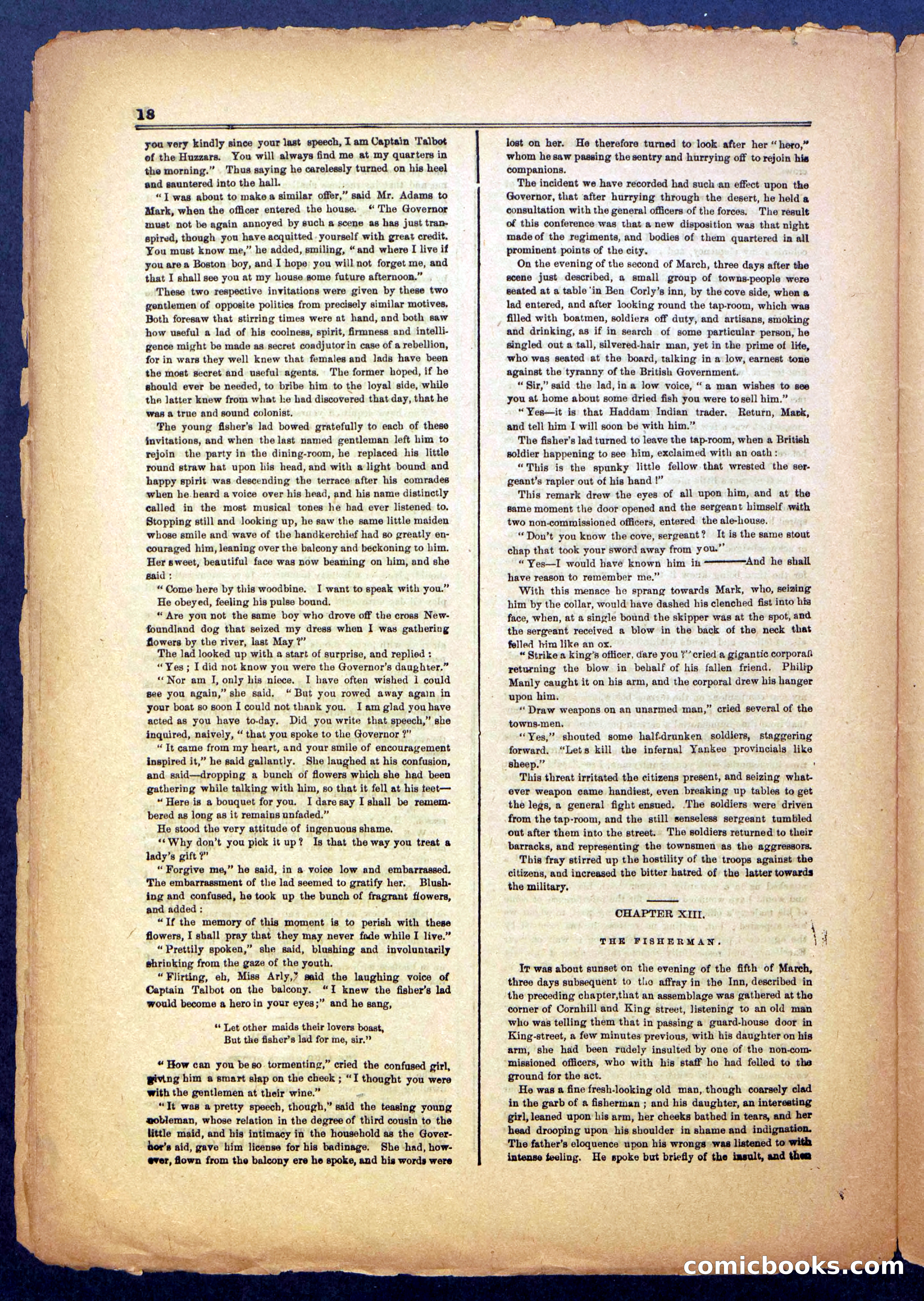The Flying Fish; or, Running the Blockade of Boston Harbor — page 18 of 24