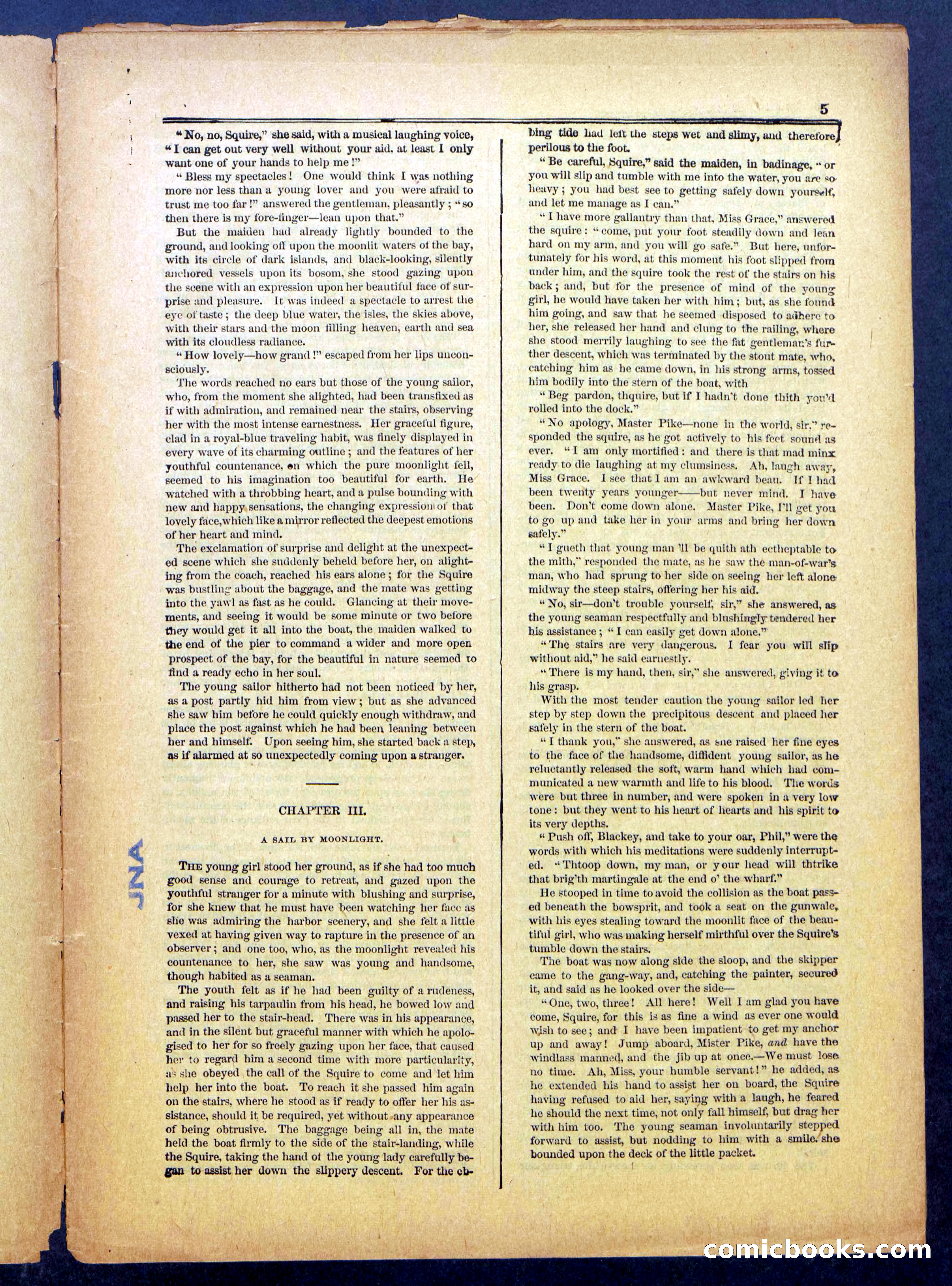 The Hunted Sloop; or, On and Off Soundings — page 5 of 24