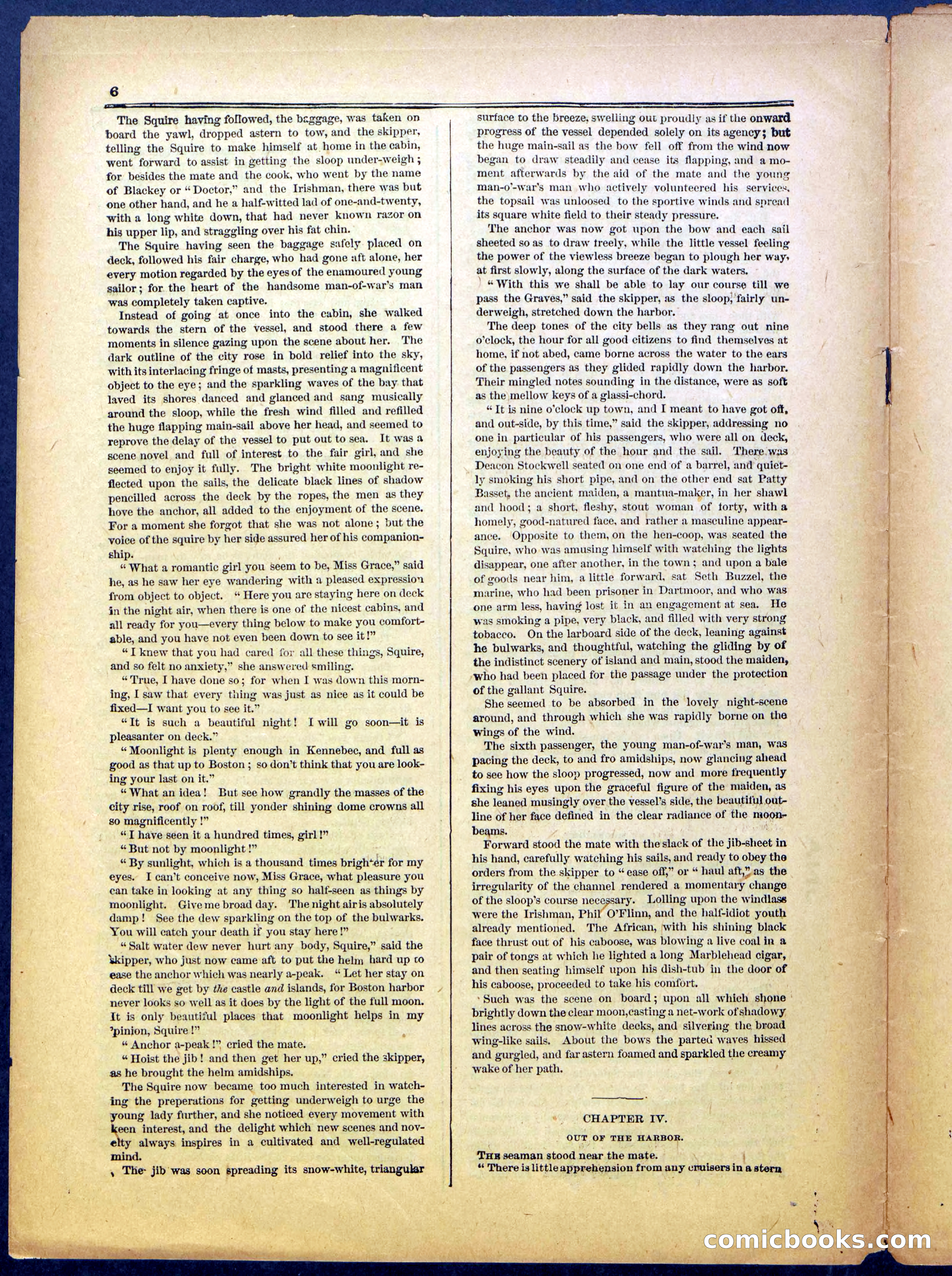 The Hunted Sloop; or, On and Off Soundings — page 6 of 24