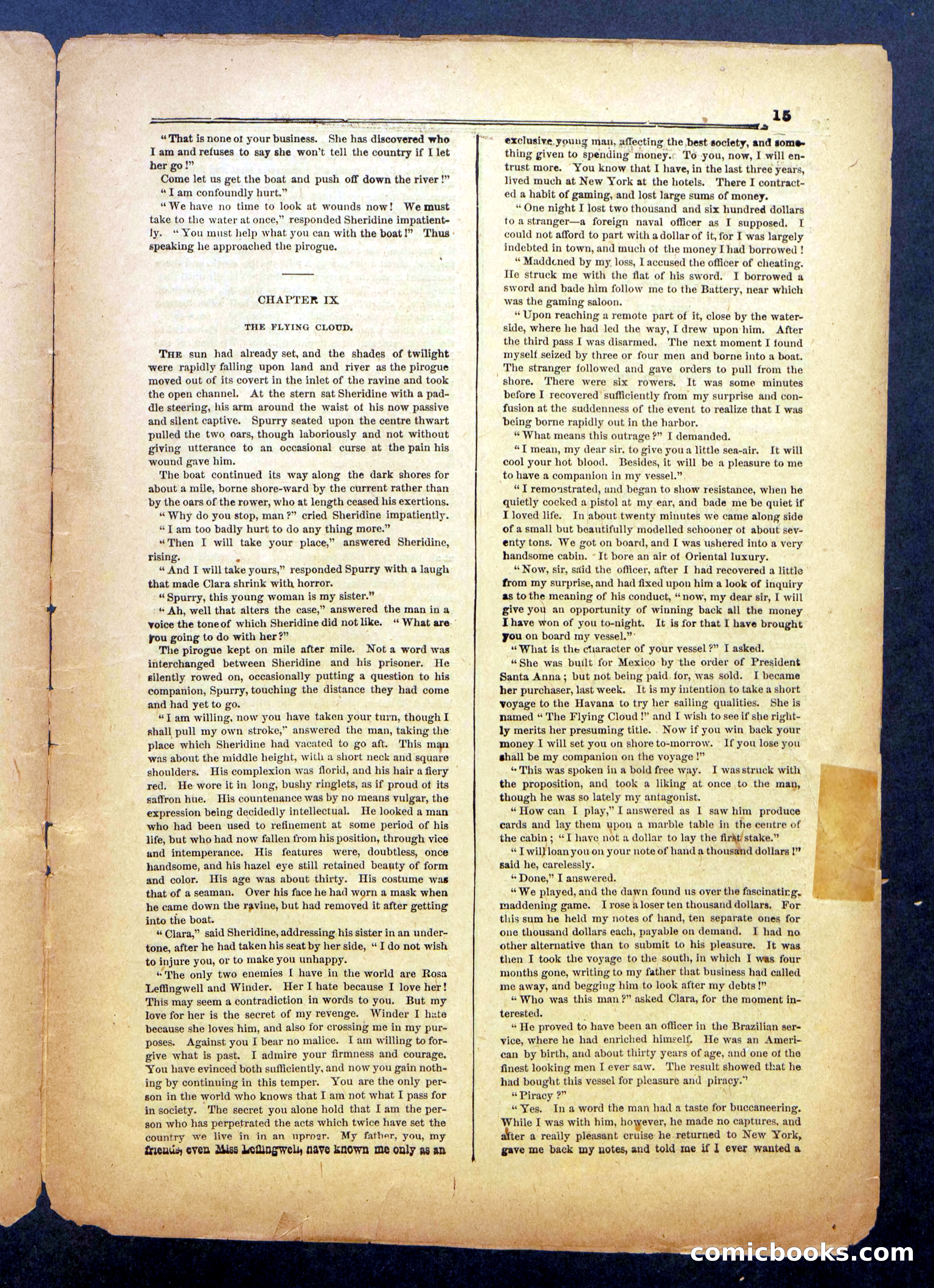 The Steel Mask; or, Mystery of the Flying Cloud — page 15 of 24