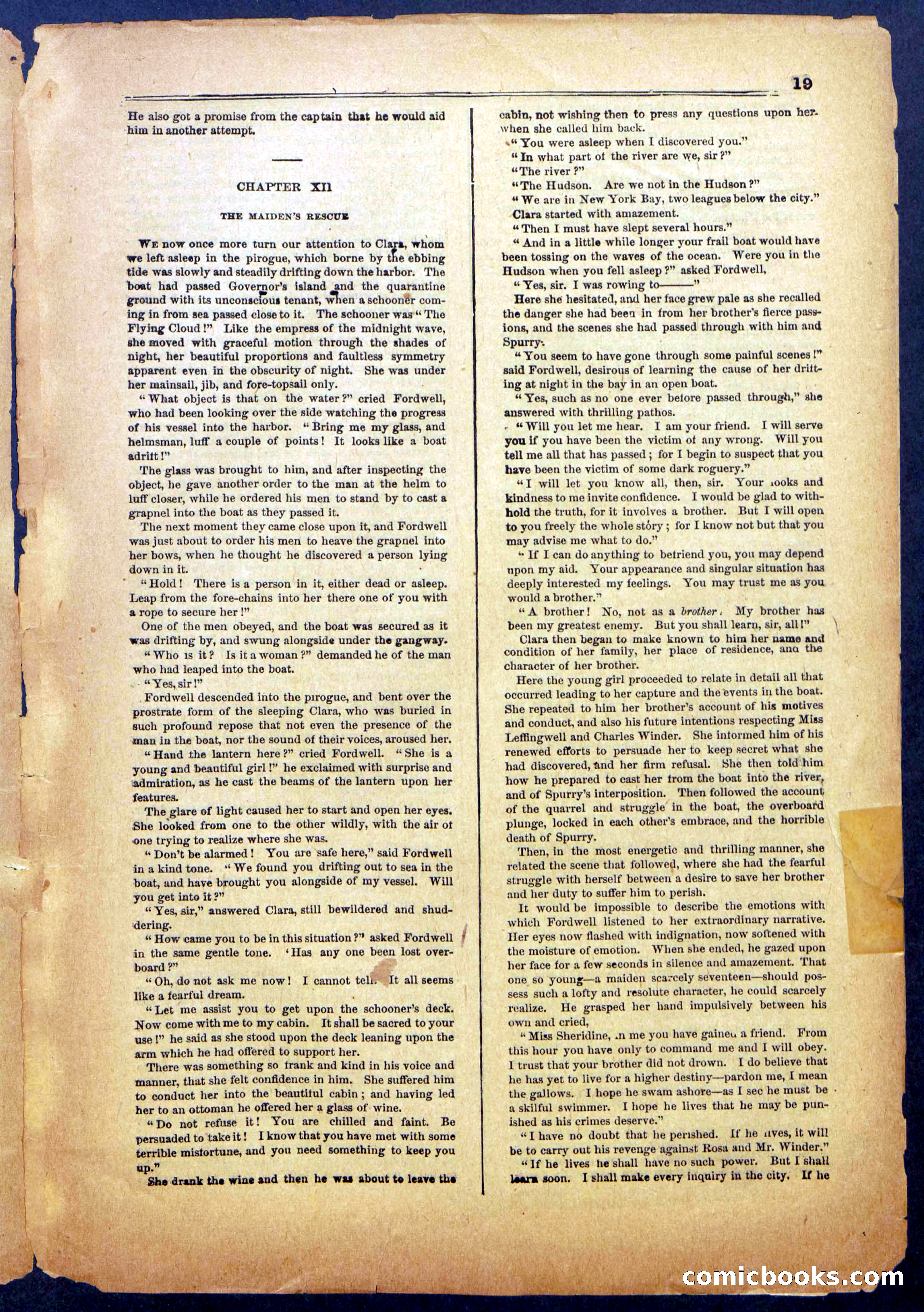 The Steel Mask; or, Mystery of the Flying Cloud — page 19 of 24
