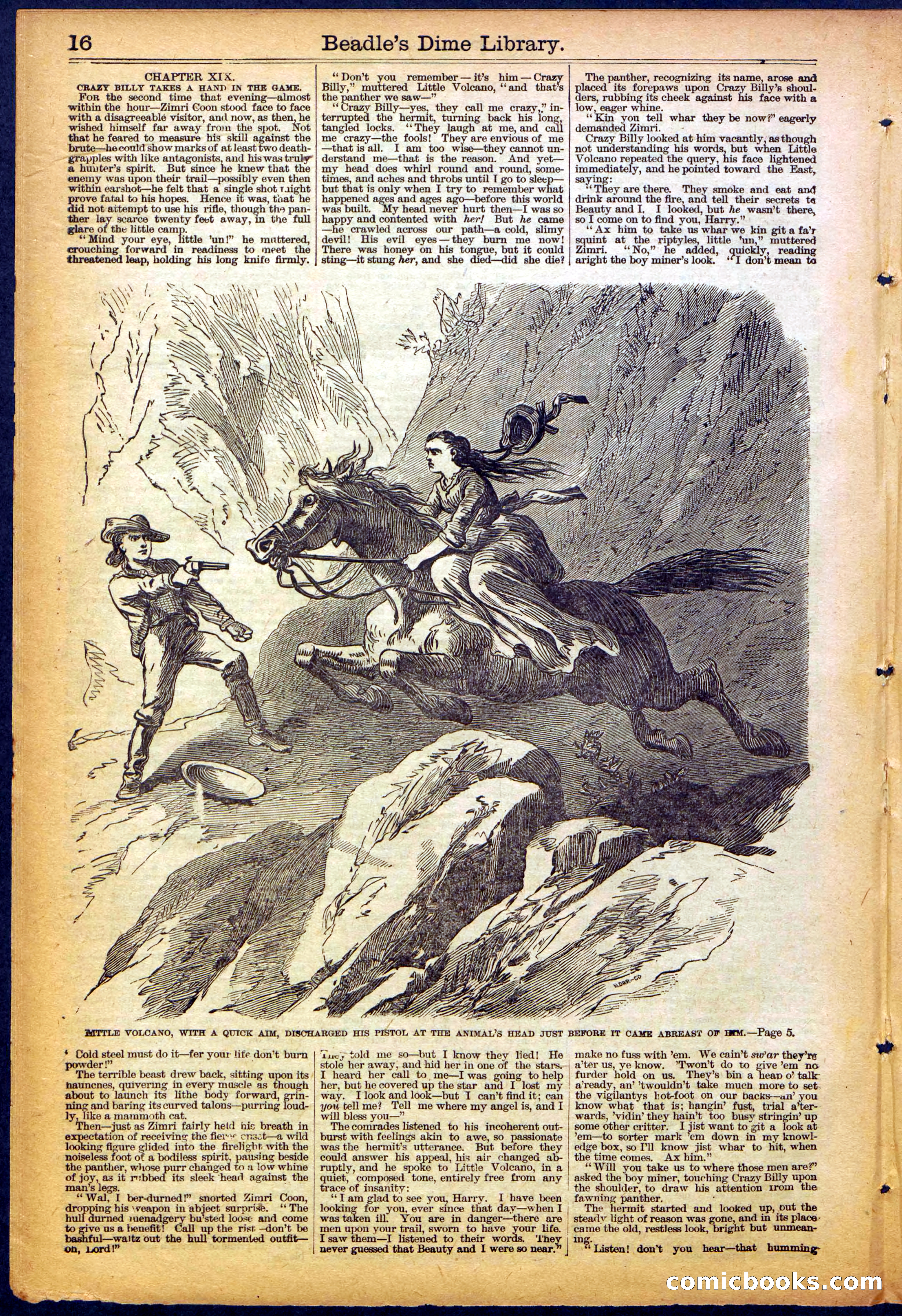 The New York Dime Library, No. 1040 (September 1900) — page 16 of 32