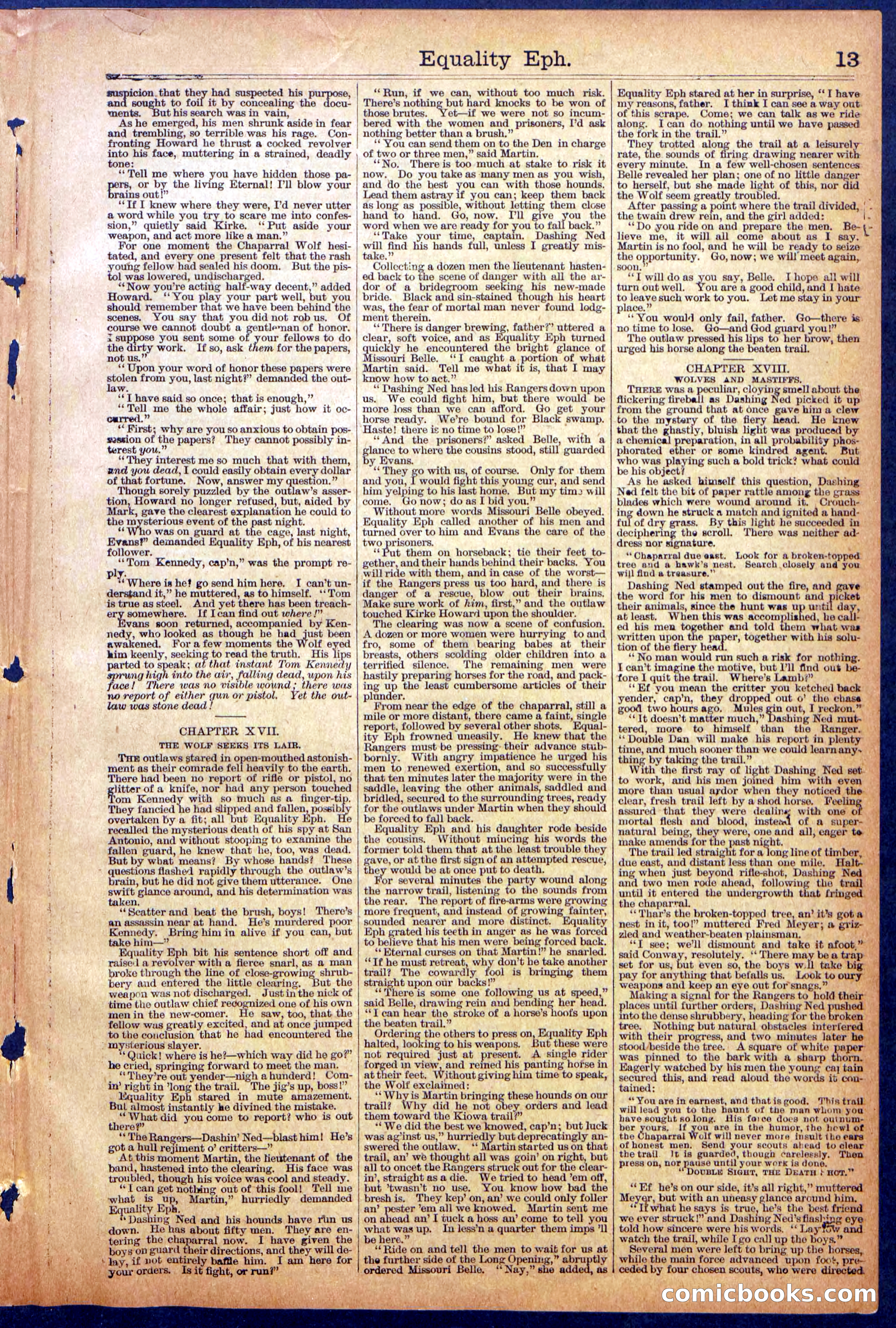 The Dime Library, No. 1044 — page 13 of 24