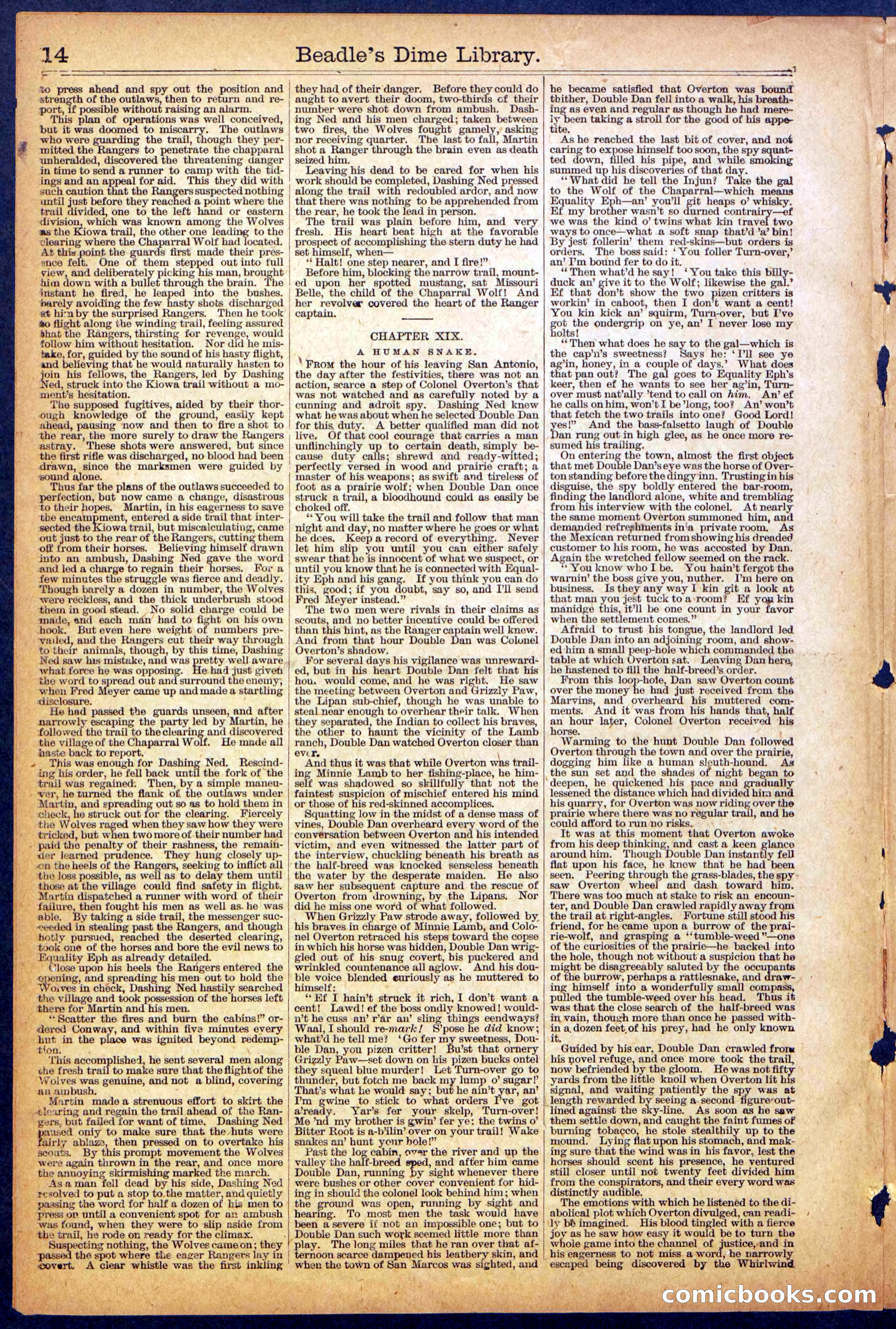 The Dime Library, No. 1044 — page 14 of 24