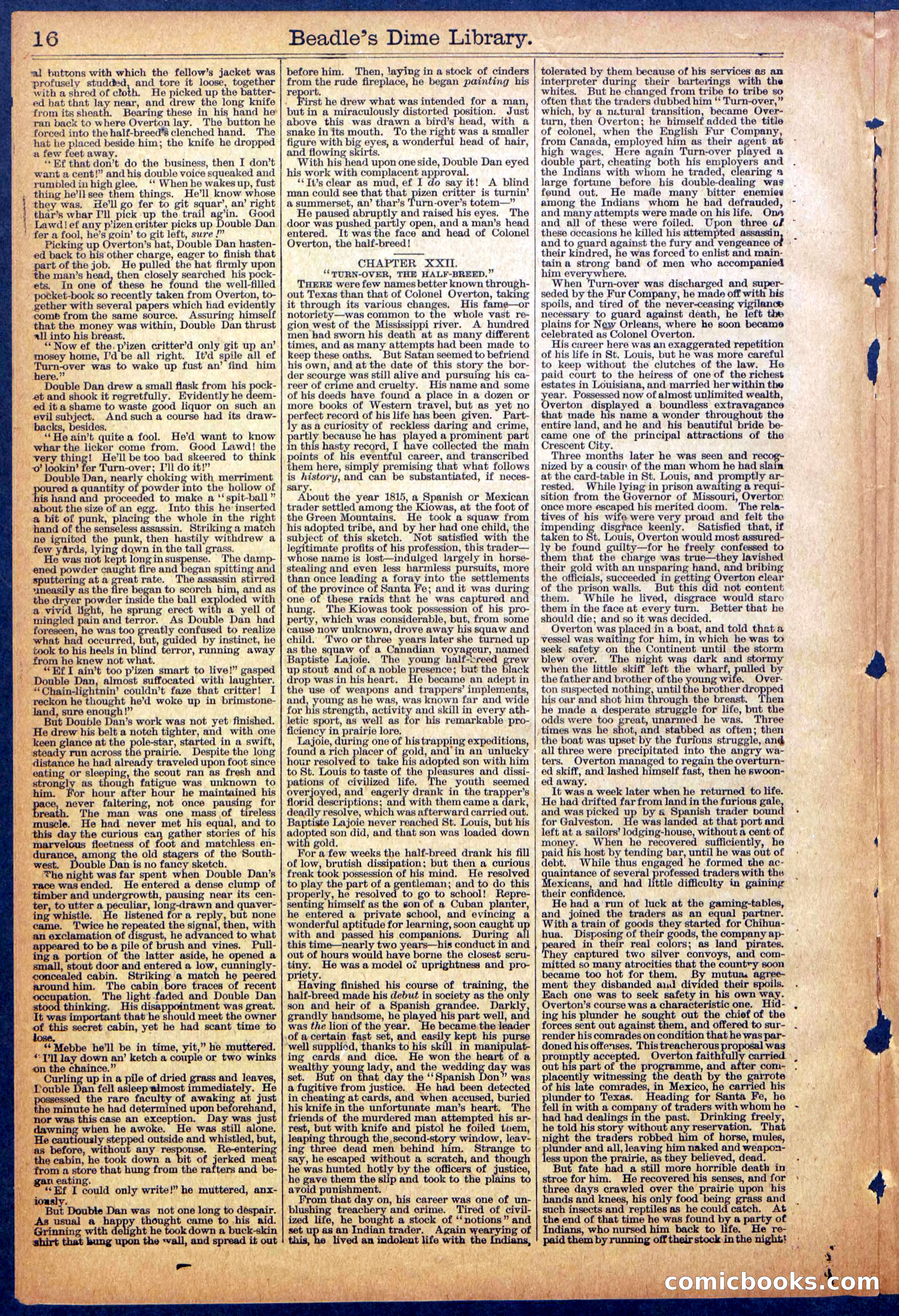 The Dime Library, No. 1044 — page 16 of 24