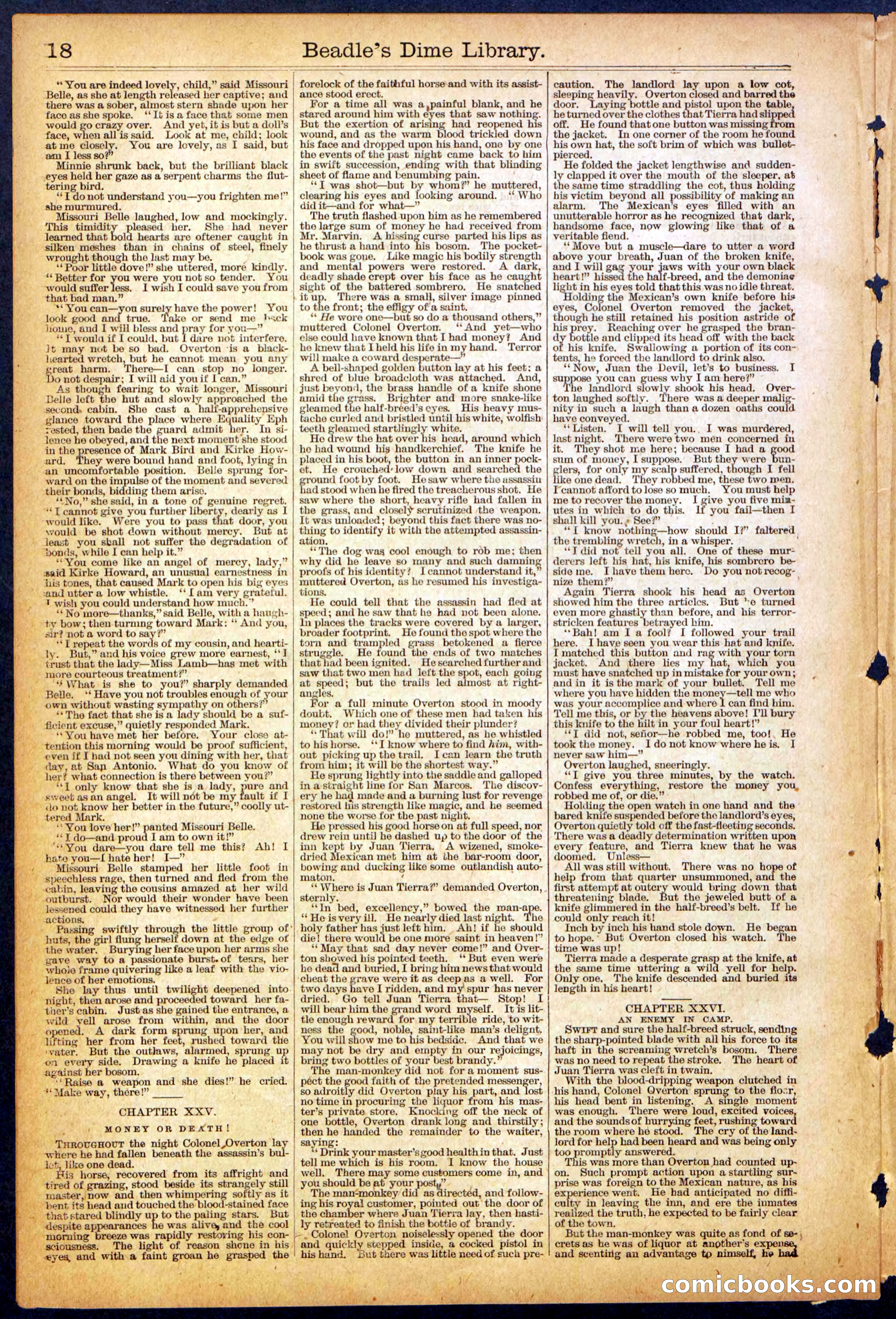 The Dime Library, No. 1044 — page 18 of 24