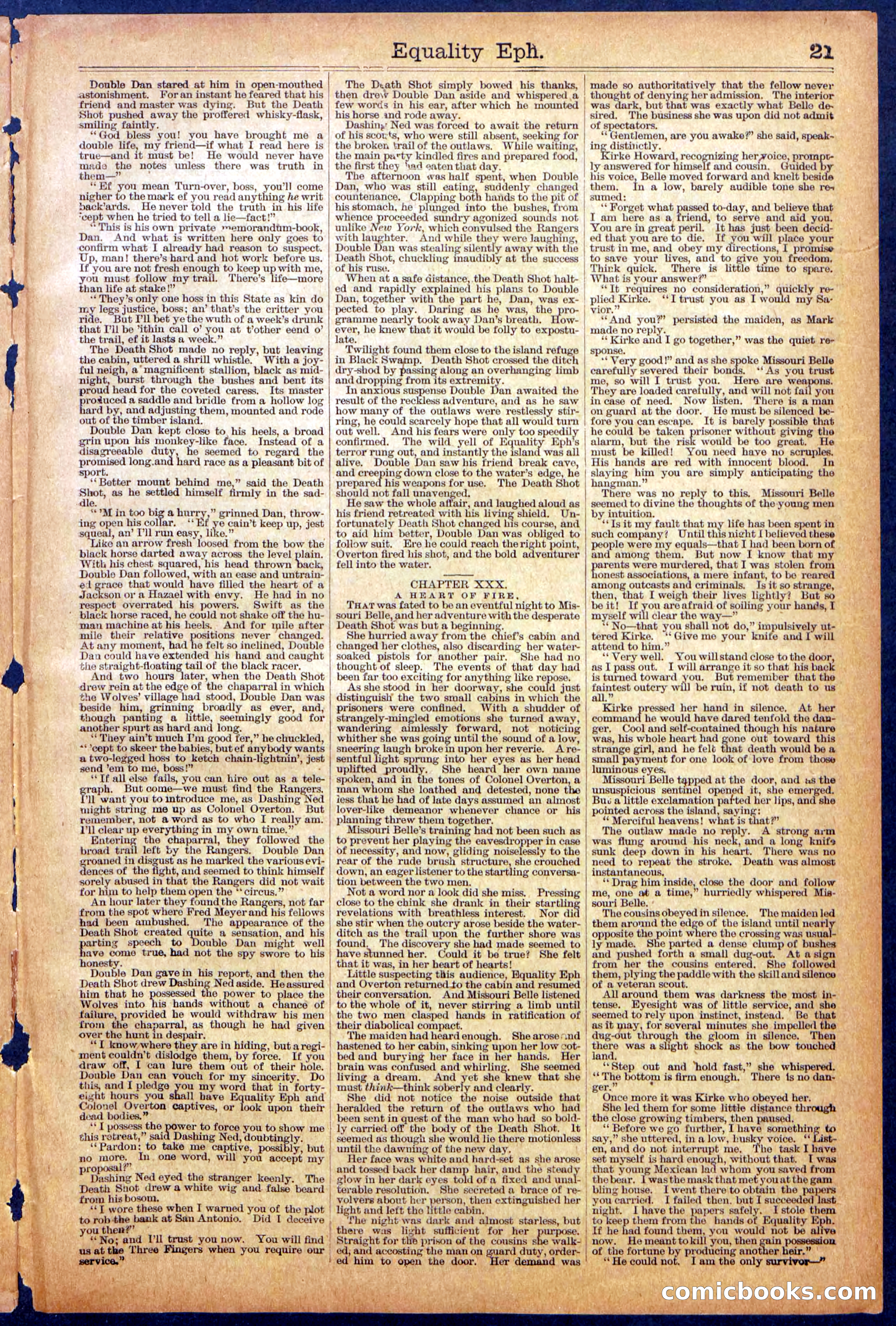 The Dime Library, No. 1044 — page 21 of 24