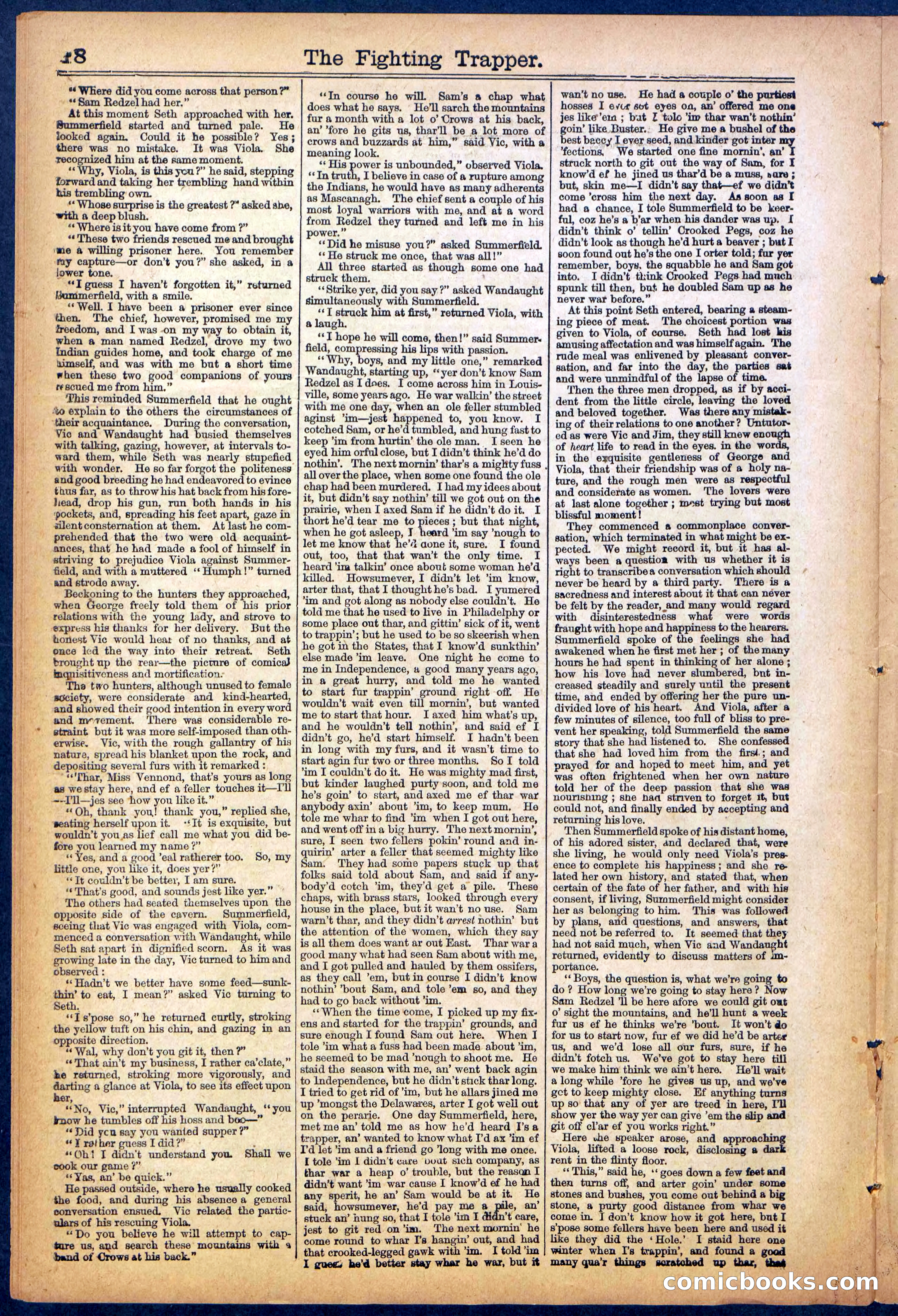 The Dime Library Cover (No. 1045) — page 18 of 32