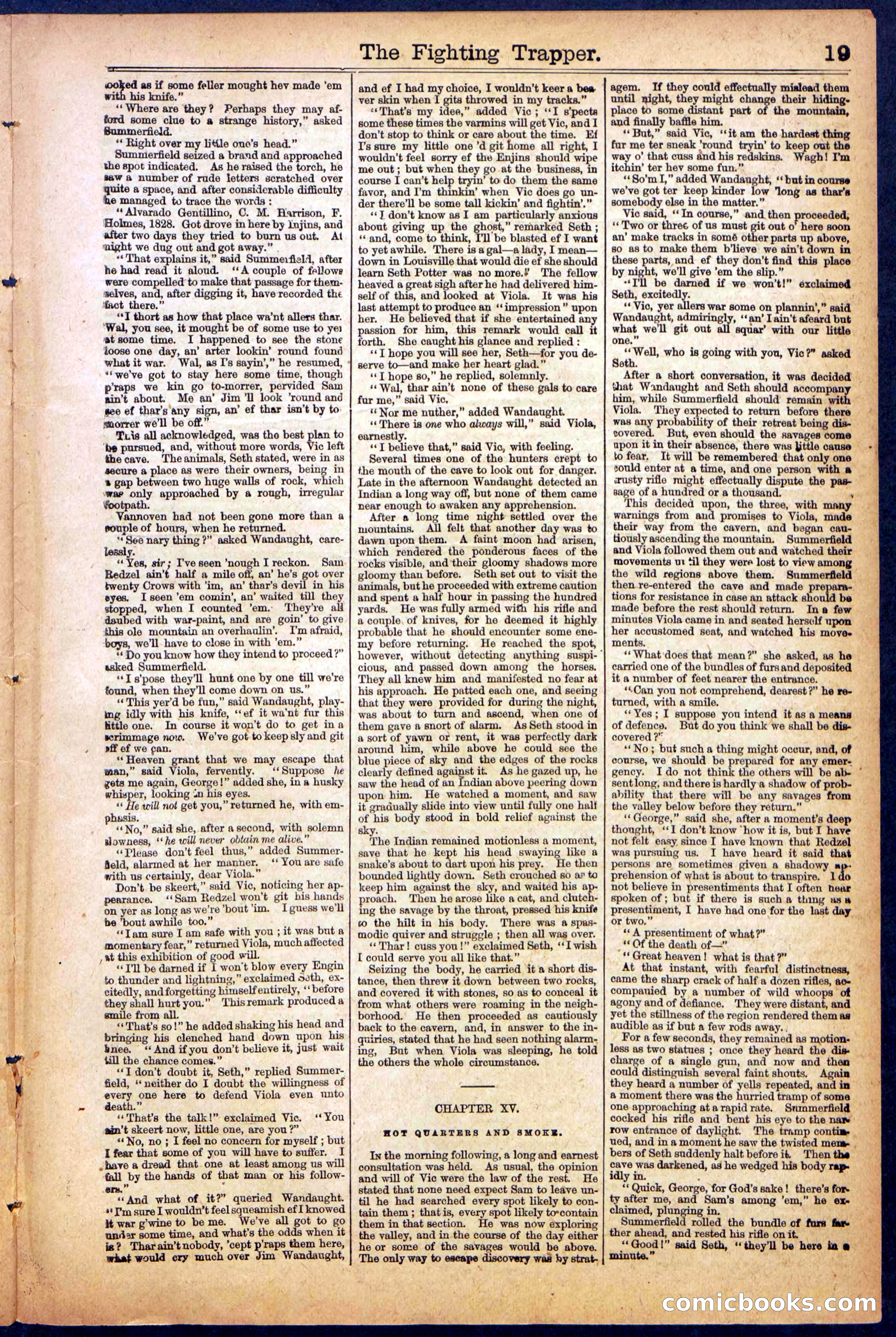 The Dime Library Cover (No. 1045) — page 19 of 32