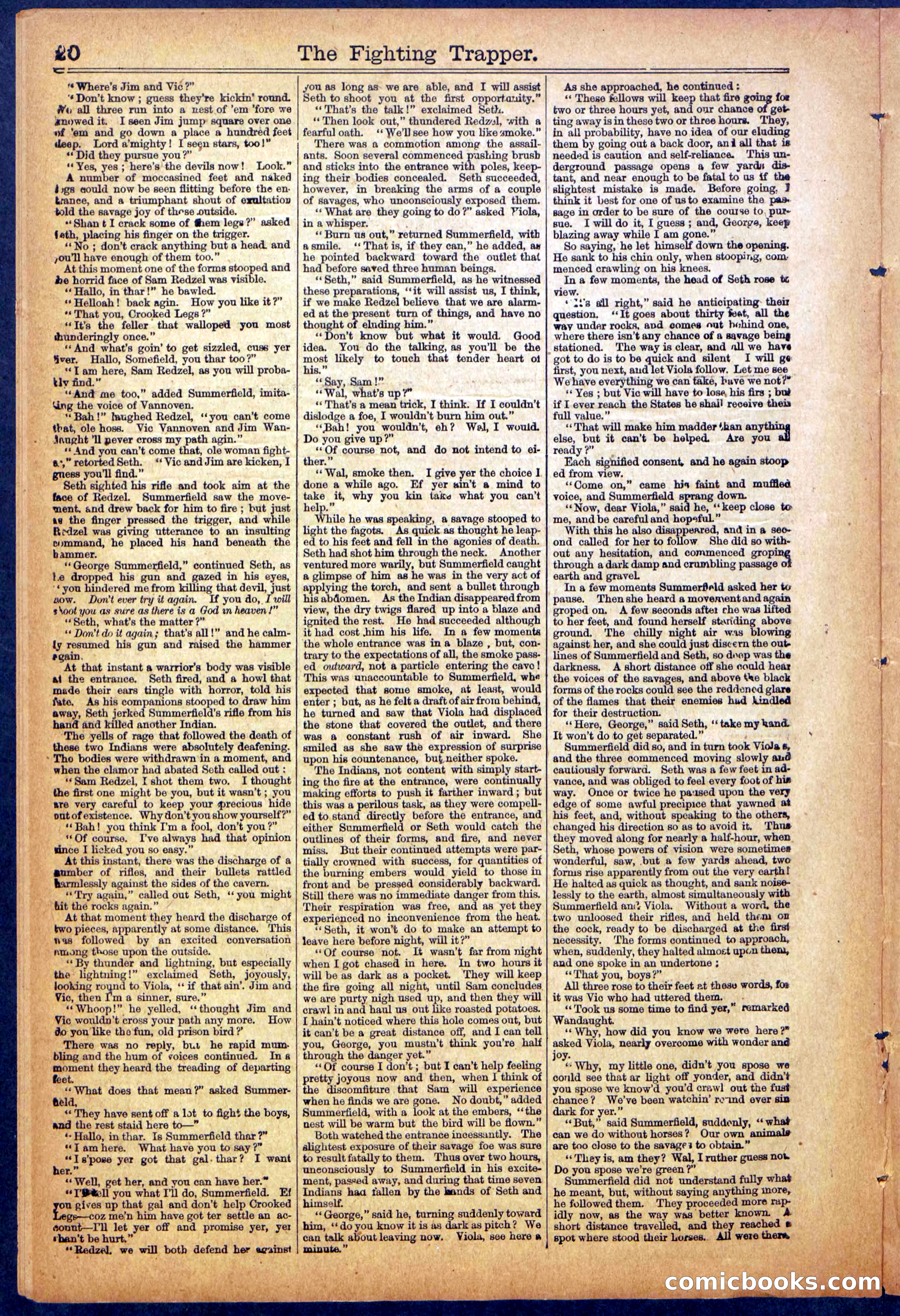 The Dime Library Cover (No. 1045) — page 20 of 32