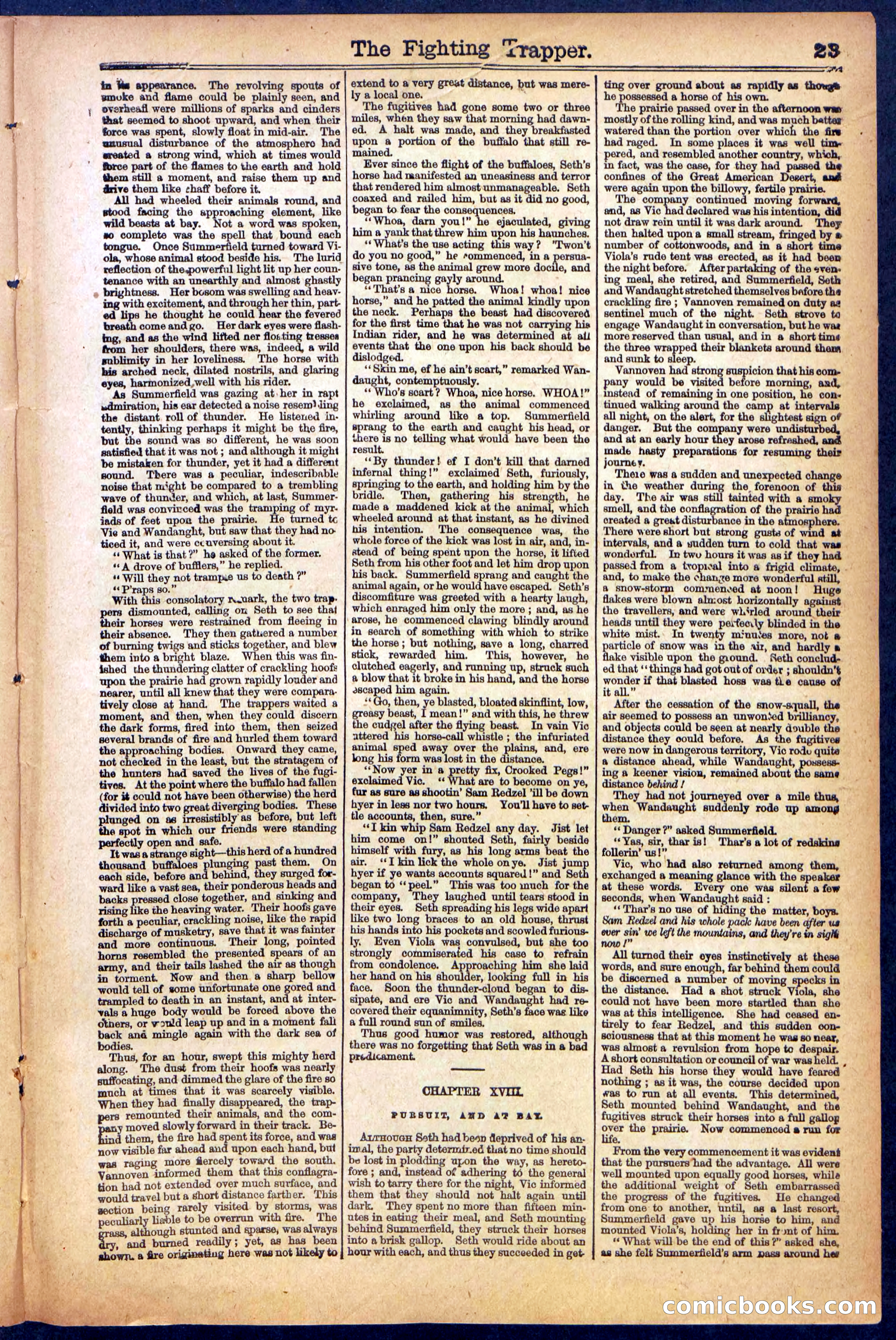 The Dime Library Cover (No. 1045) — page 23 of 32