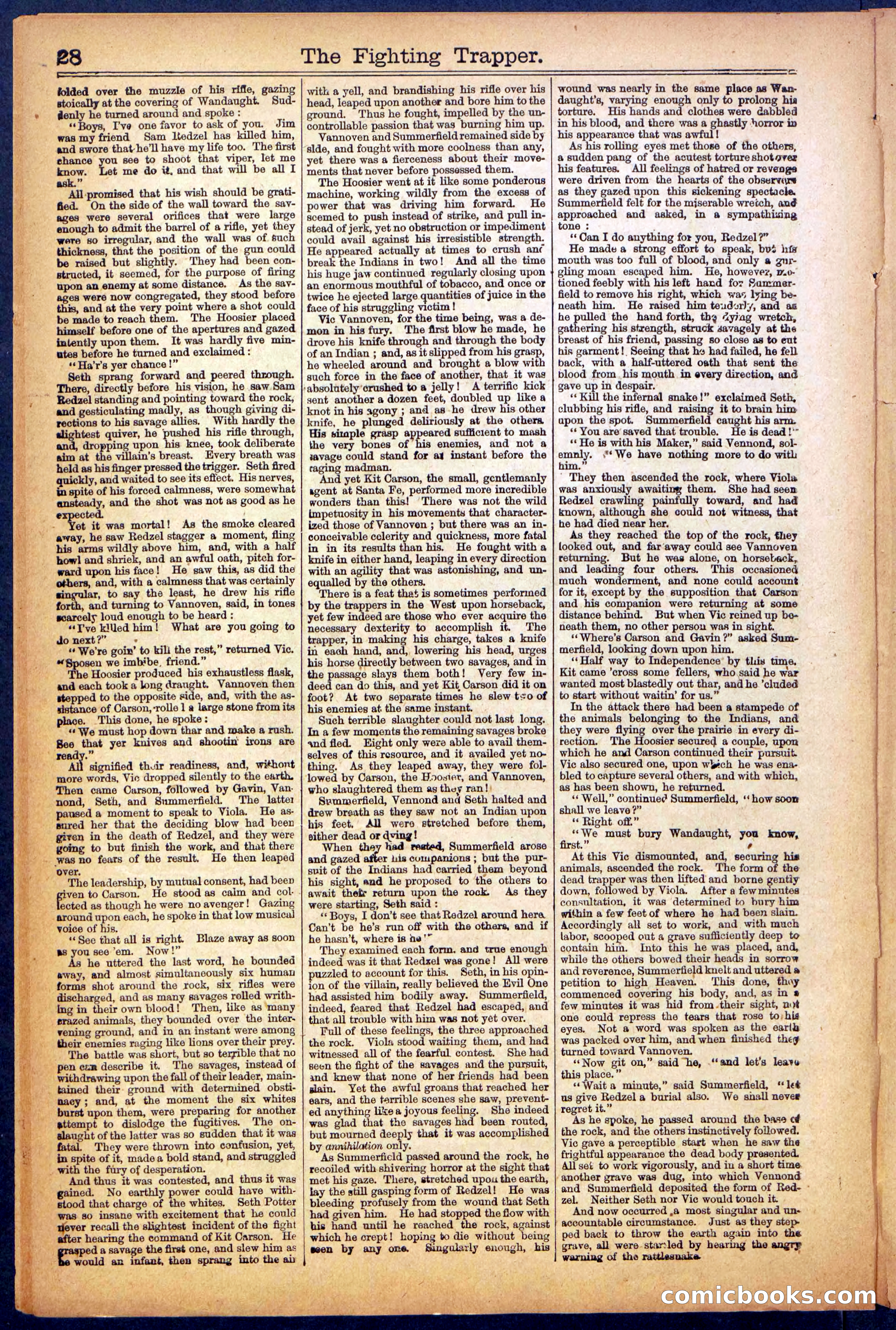 The Dime Library Cover (No. 1045) — page 28 of 32