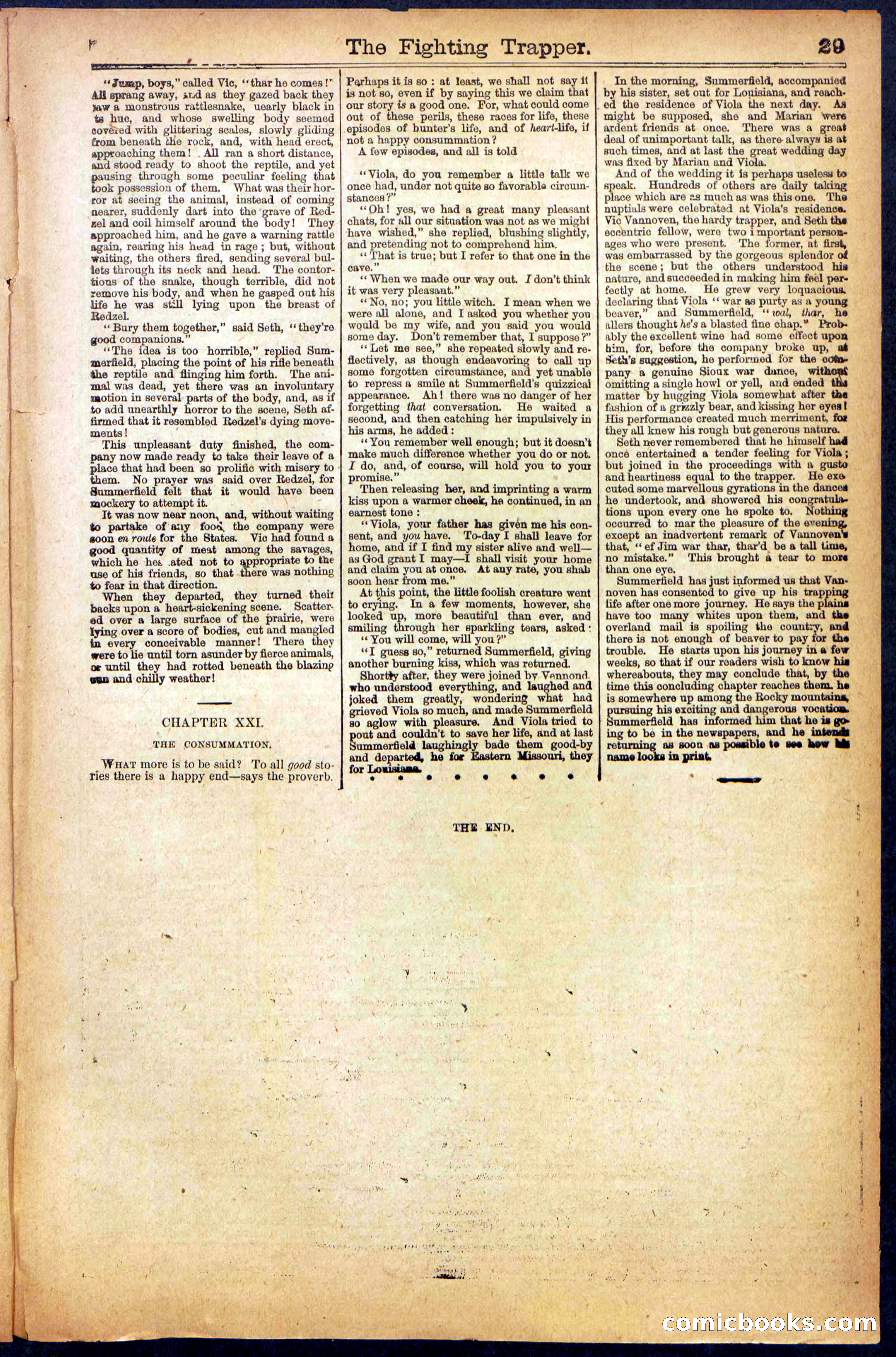 The Dime Library Cover (No. 1045) — page 29 of 32