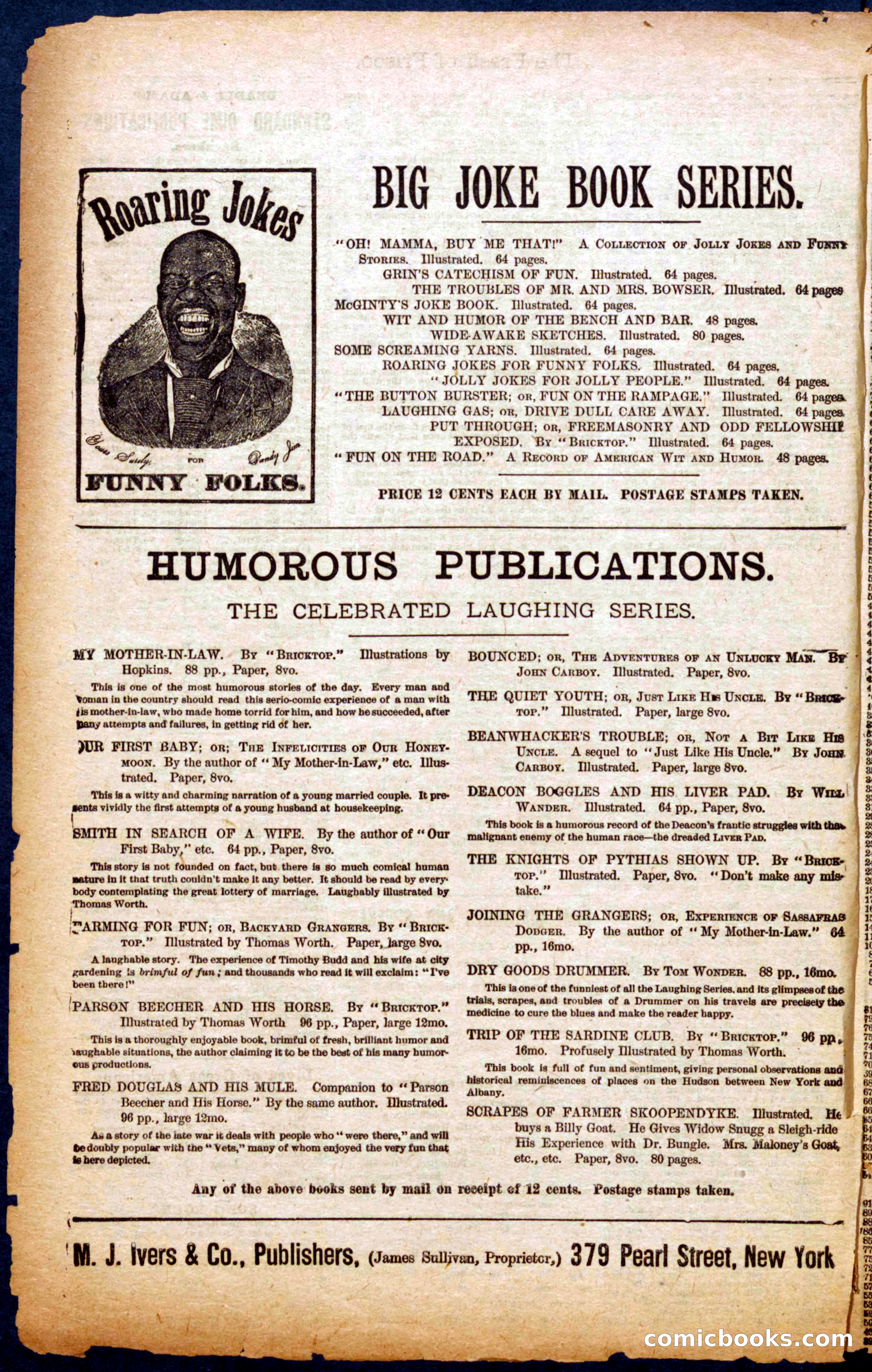 The Fresh of Frisco; or, The Heiress of Buenaventura — page 22 of 24